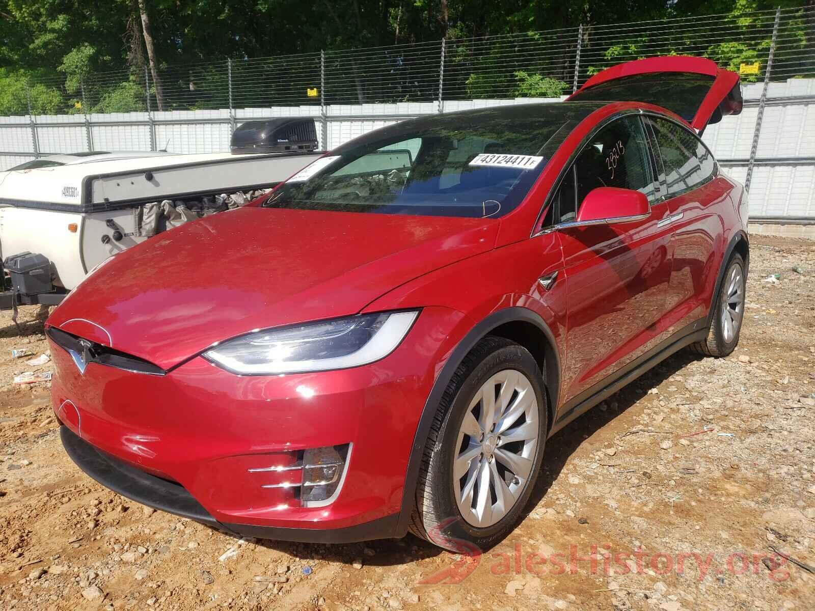 5YJXCBE22HF046115 2017 TESLA MODEL X