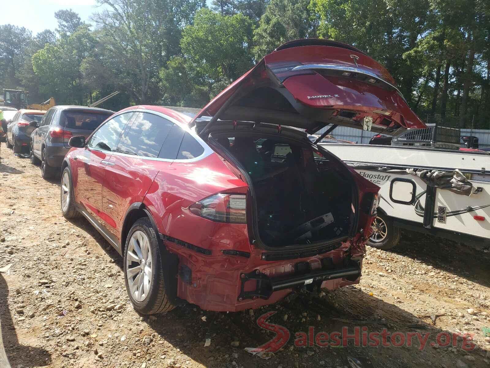 5YJXCBE22HF046115 2017 TESLA MODEL X