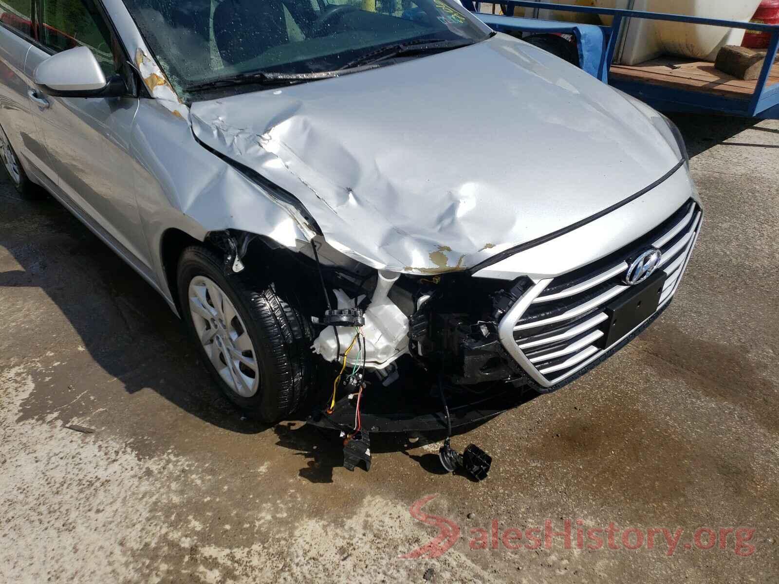 5NPD74LF4HH166587 2017 HYUNDAI ELANTRA