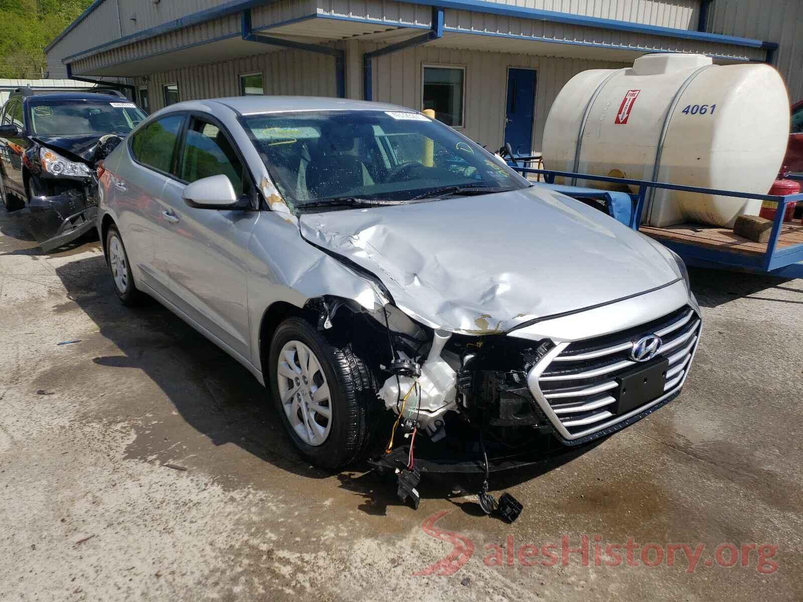 5NPD74LF4HH166587 2017 HYUNDAI ELANTRA