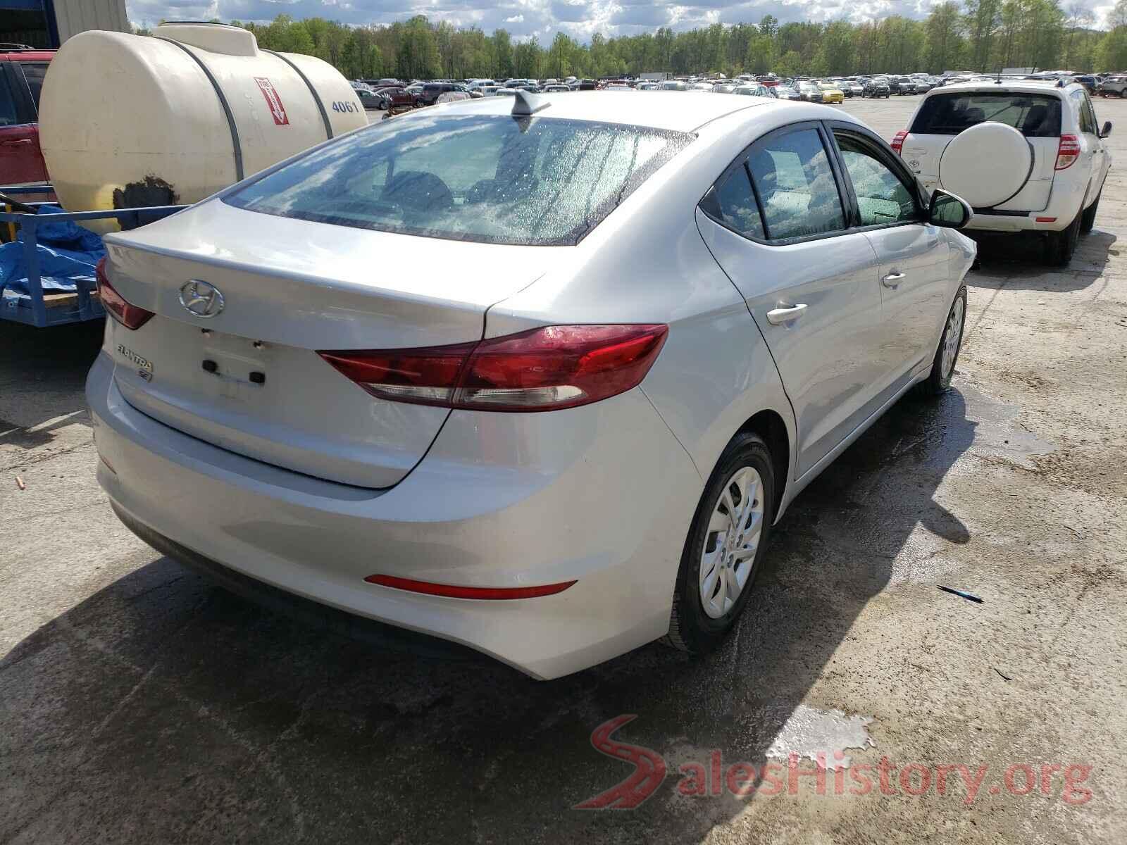 5NPD74LF4HH166587 2017 HYUNDAI ELANTRA