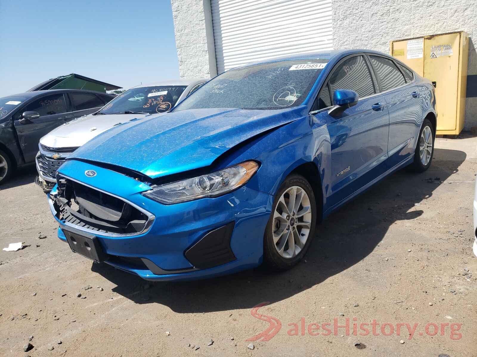 3FA6P0LU7KR119161 2019 FORD FUSION