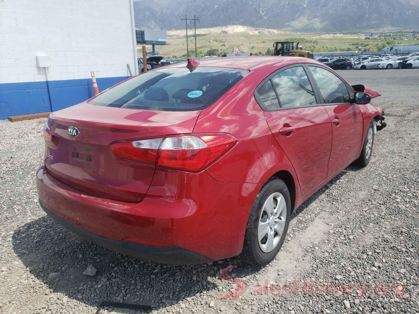 KNAFK4A62G5480423 2016 KIA FORTE