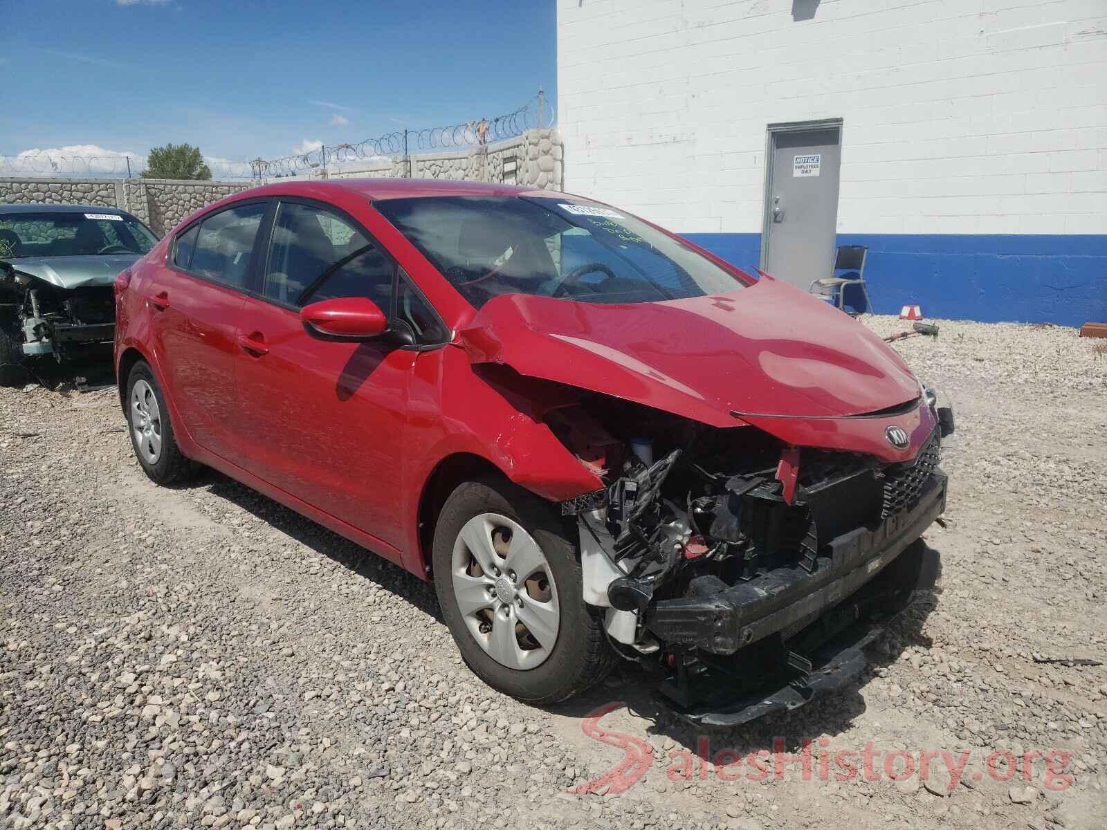 KNAFK4A62G5480423 2016 KIA FORTE