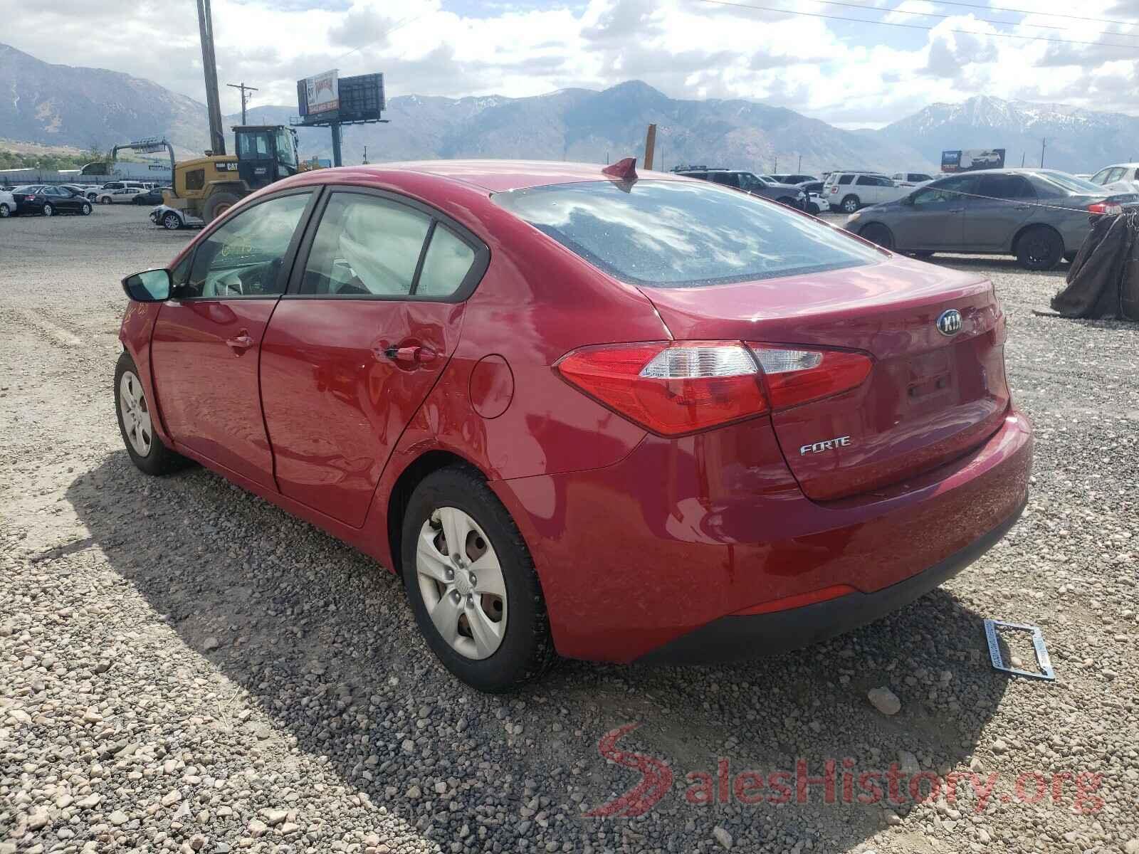 KNAFK4A62G5480423 2016 KIA FORTE