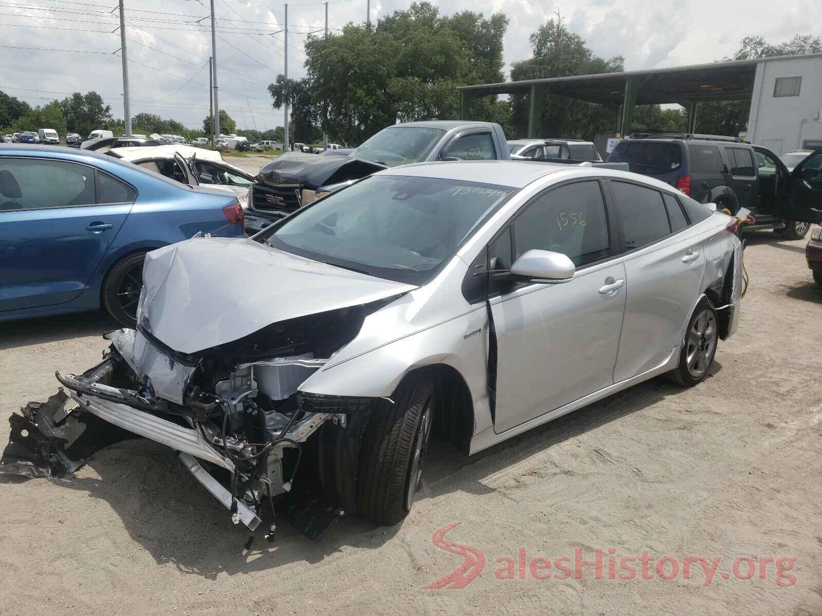 JTDKAMFU6M3142431 2021 TOYOTA PRIUS