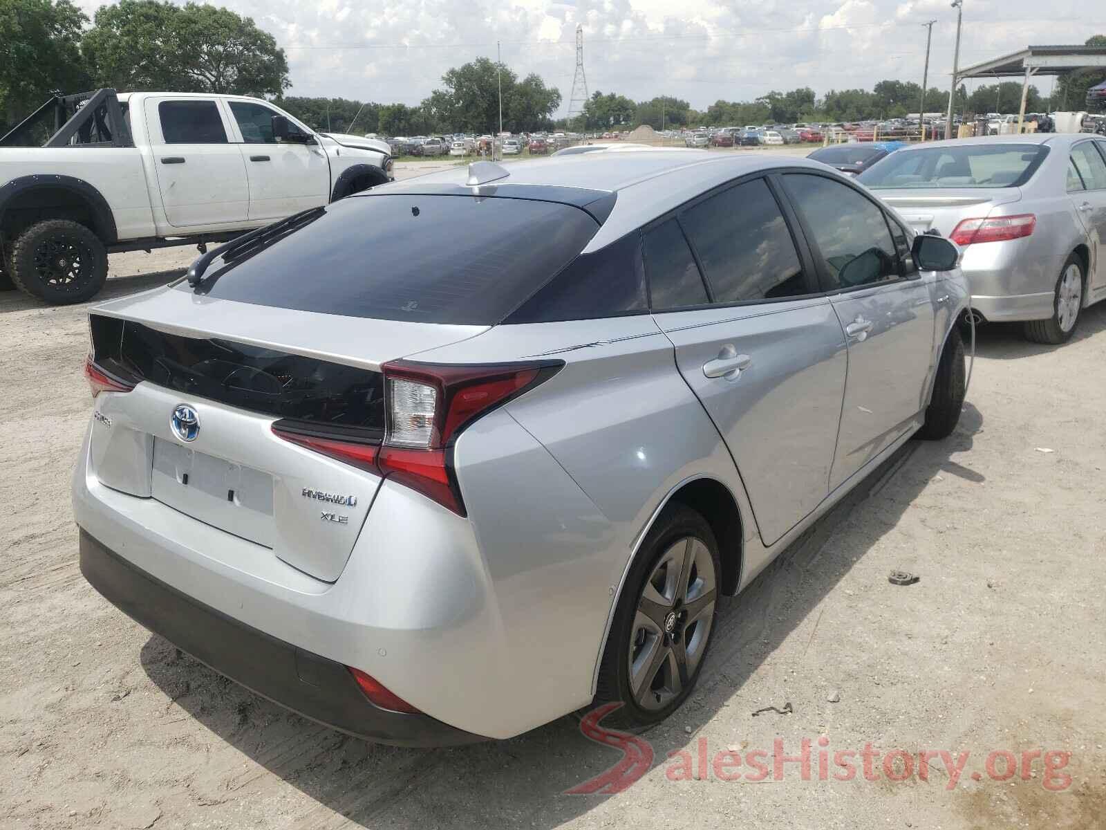 JTDKAMFU6M3142431 2021 TOYOTA PRIUS