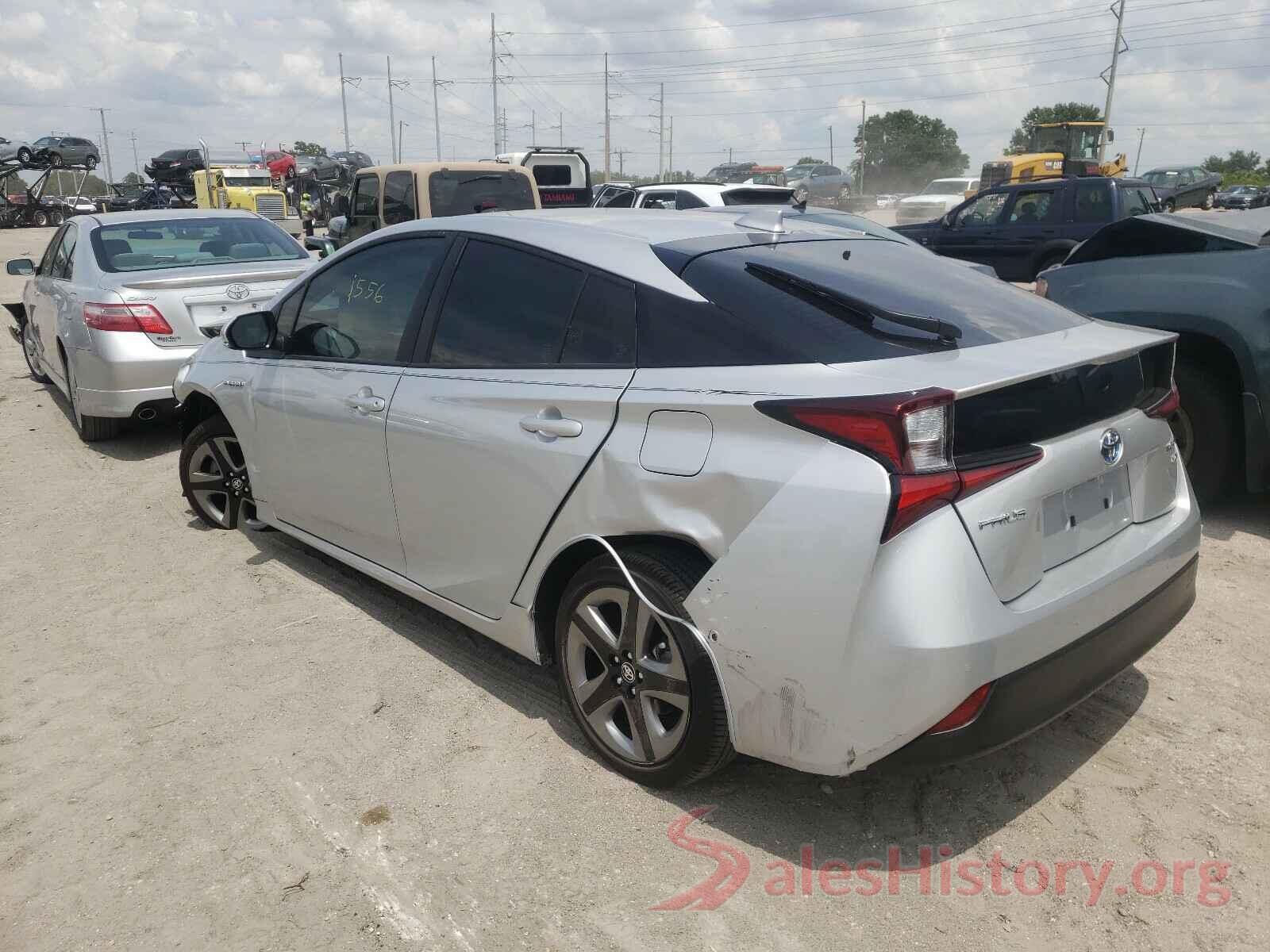 JTDKAMFU6M3142431 2021 TOYOTA PRIUS