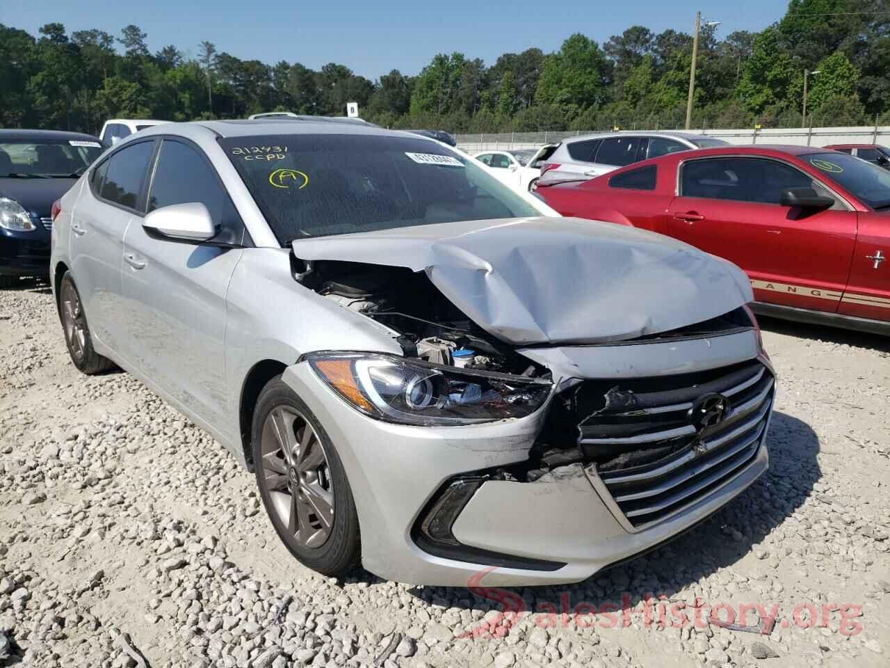 5NPD84LF5JH280312 2018 HYUNDAI ELANTRA