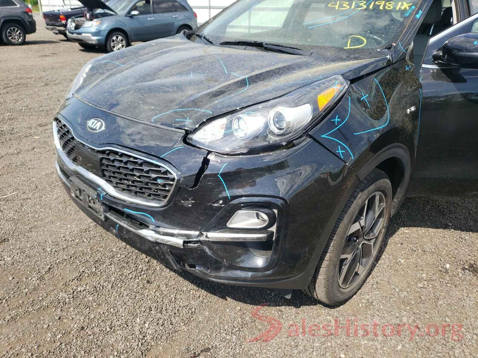 KNDPNCAC5L7643529 2020 KIA SPORTAGE