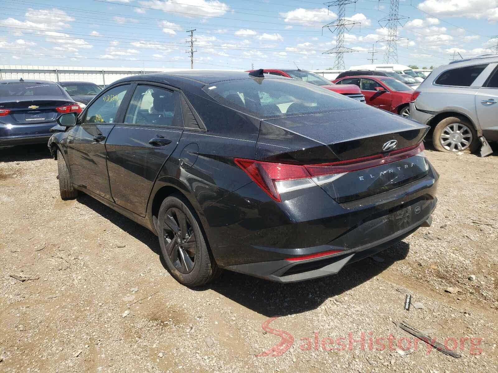 5NPLM4AG4MH003383 2021 HYUNDAI ELANTRA