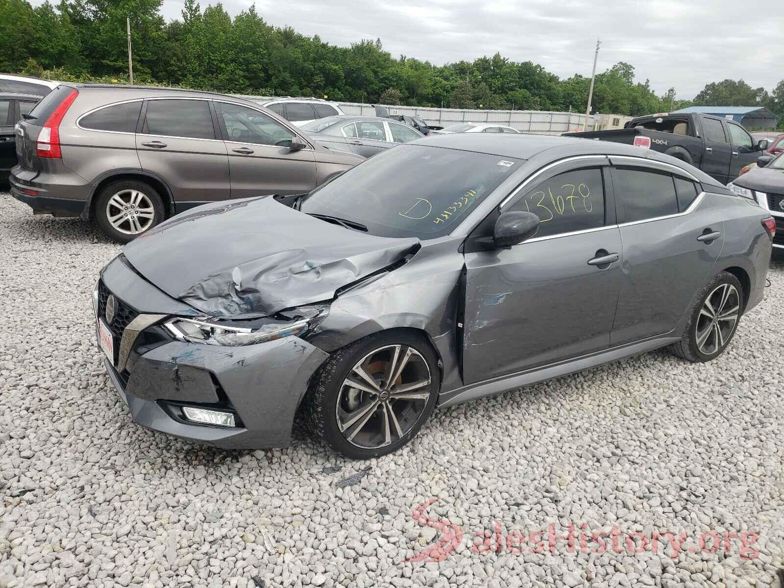 3N1AB8DV1LY236978 2020 NISSAN SENTRA