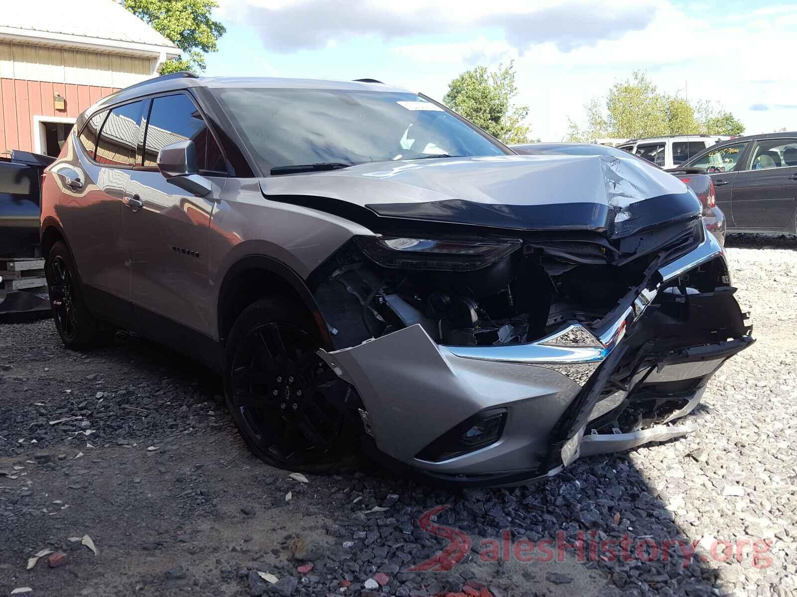 3GNKBGRS0KS693834 2019 CHEVROLET BLAZER 2LT