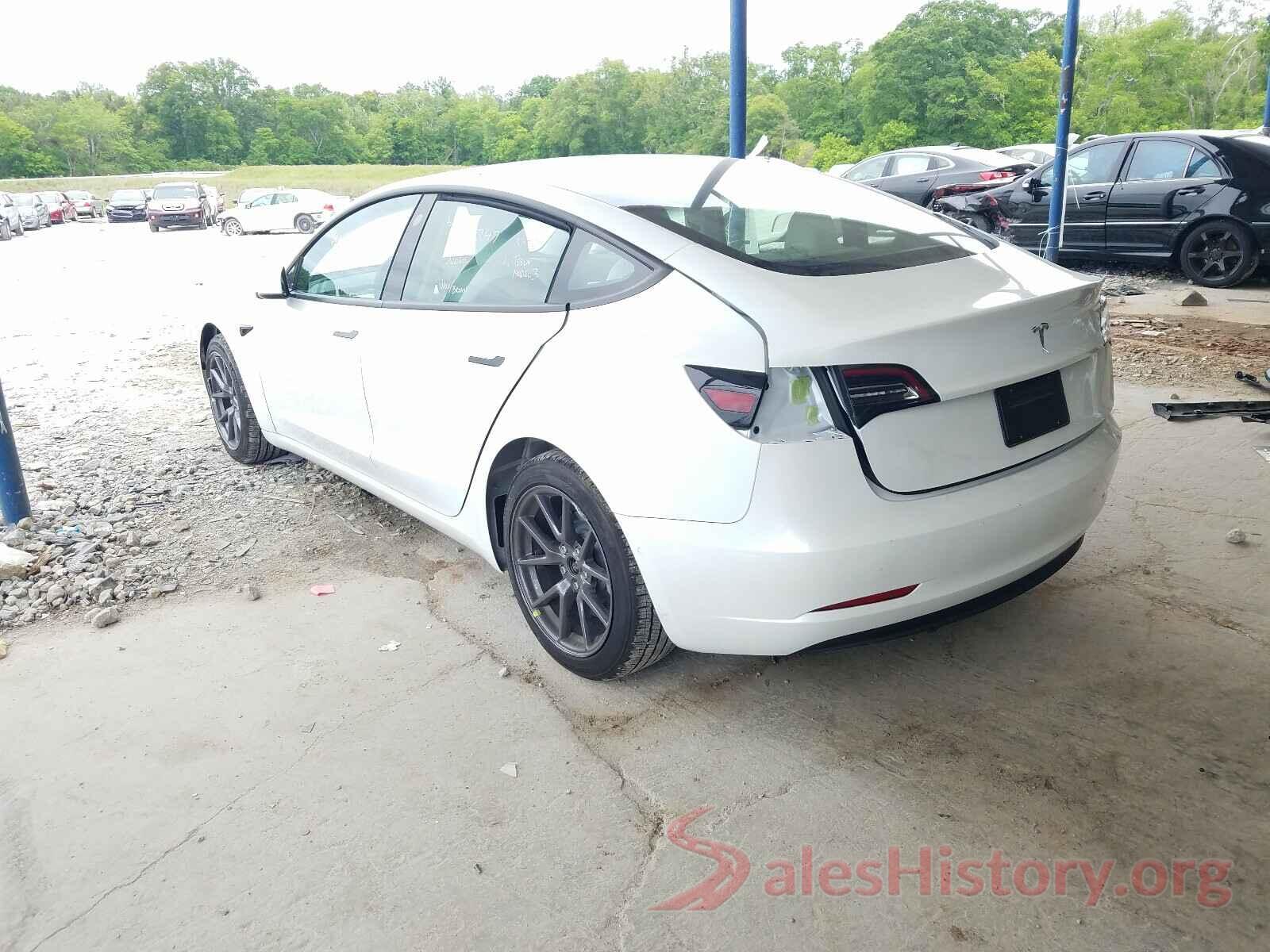 5YJ3E1EA9MF853784 2021 TESLA MODEL 3