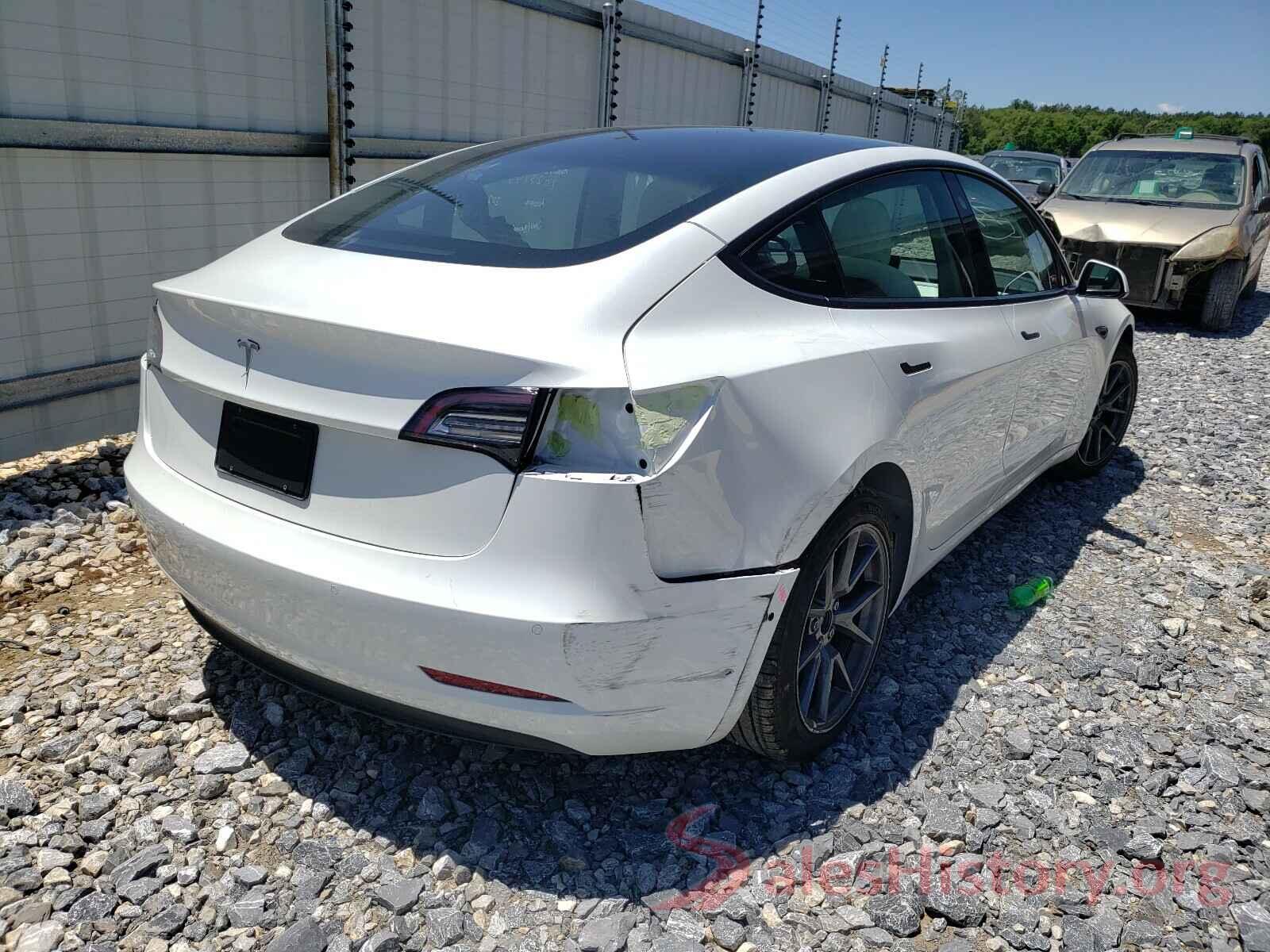 5YJ3E1EA9MF853784 2021 TESLA MODEL 3