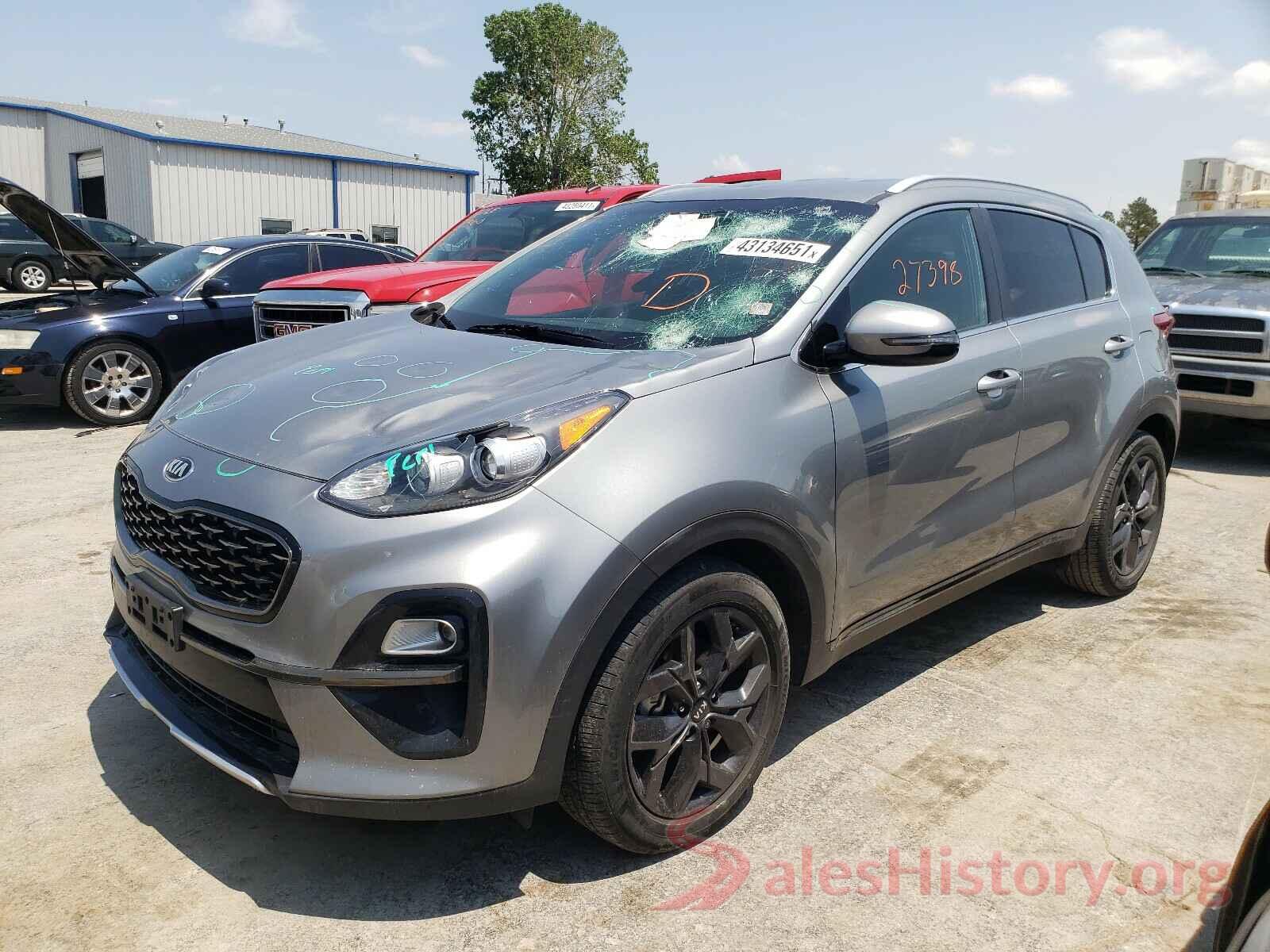 KNDP63AC3L7668653 2020 KIA SPORTAGE