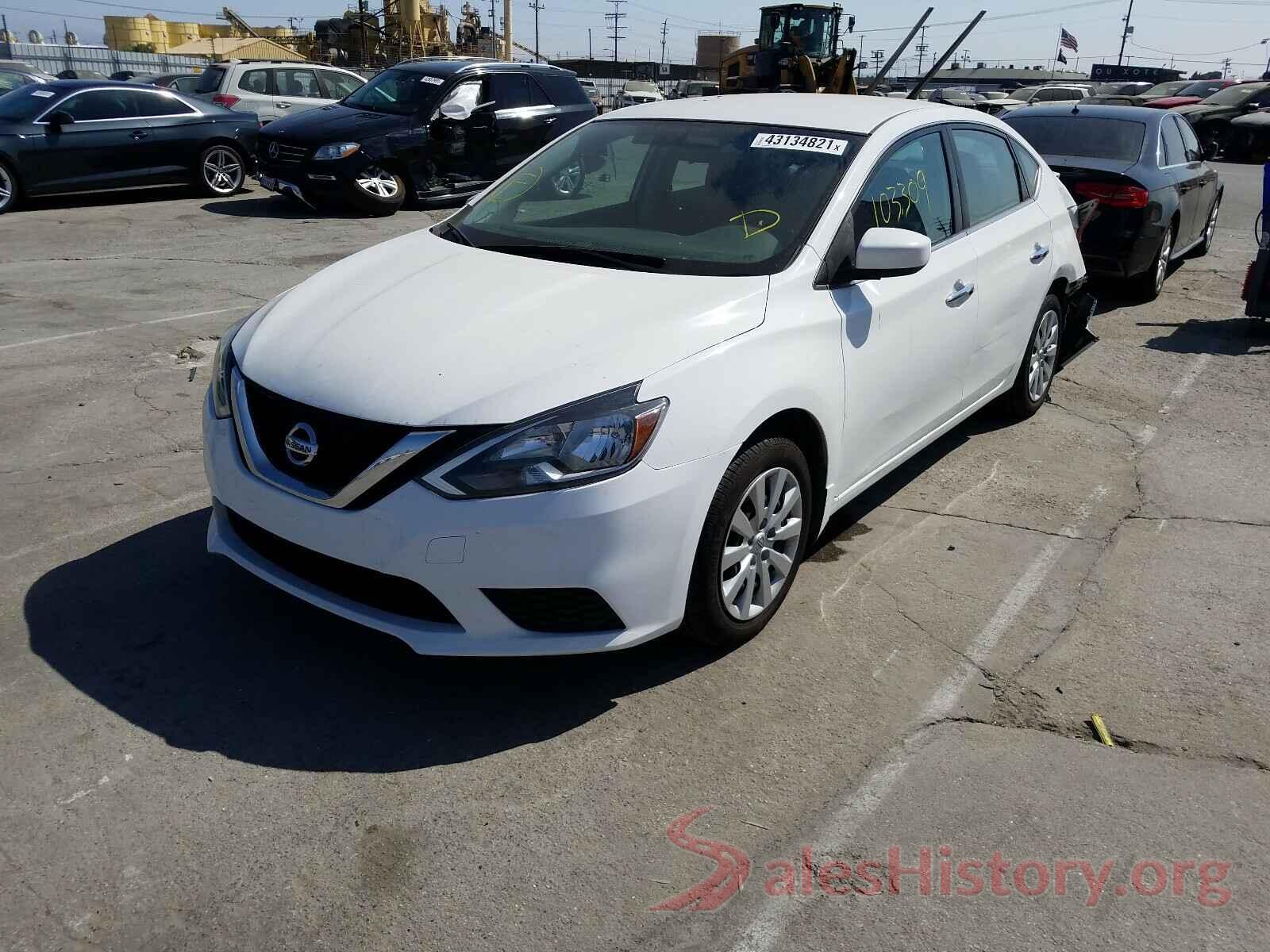 3N1AB7APXGY300697 2016 NISSAN SENTRA