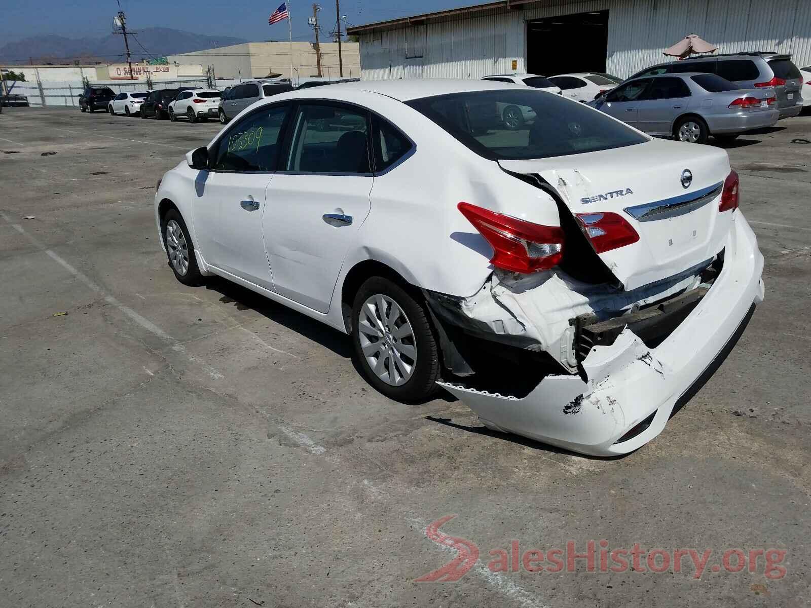 3N1AB7APXGY300697 2016 NISSAN SENTRA