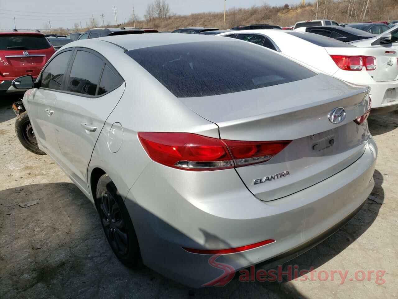 5NPD74LF7JH341047 2018 HYUNDAI ELANTRA