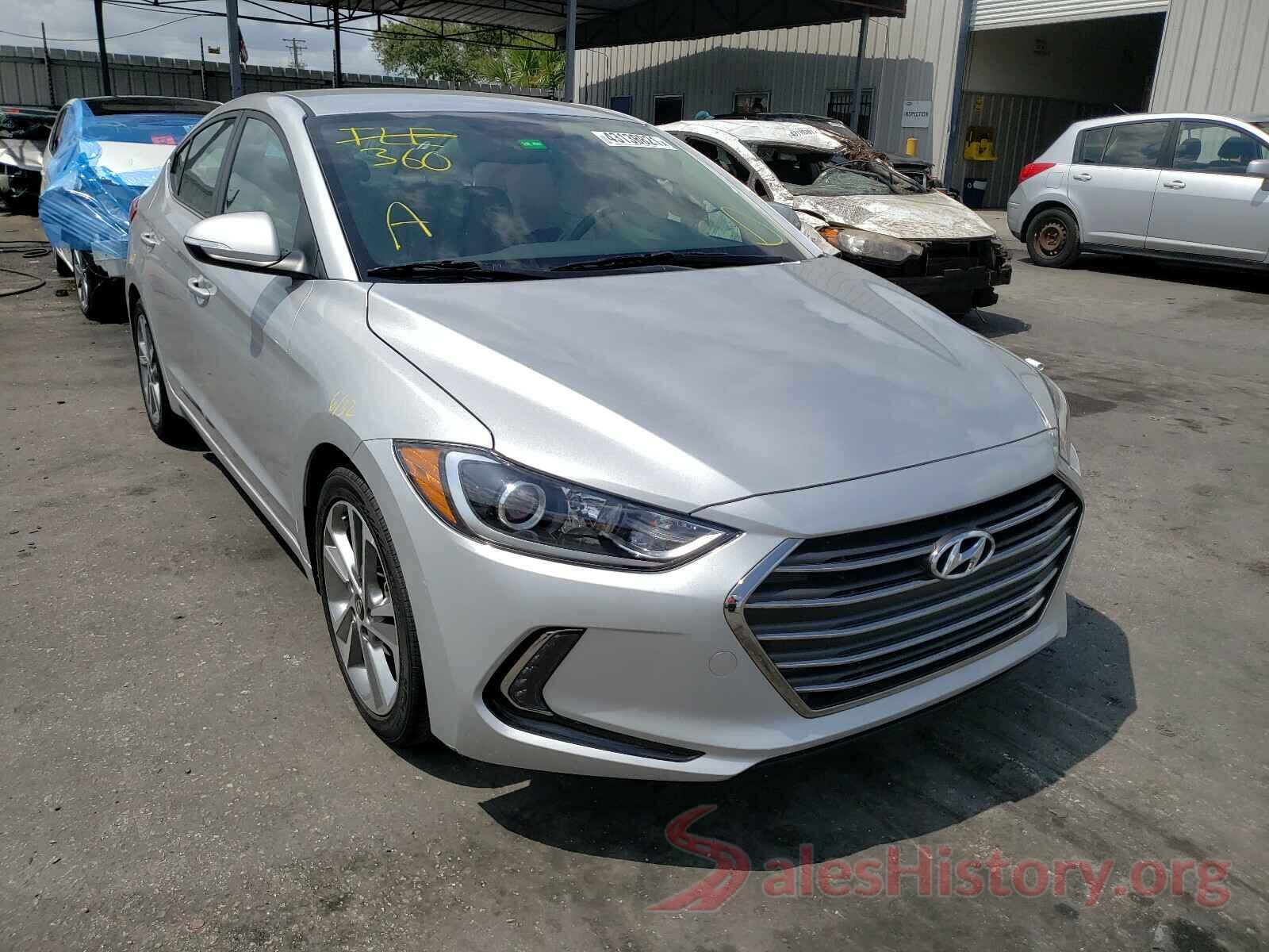 KMHD84LF2JU493414 2018 HYUNDAI ELANTRA