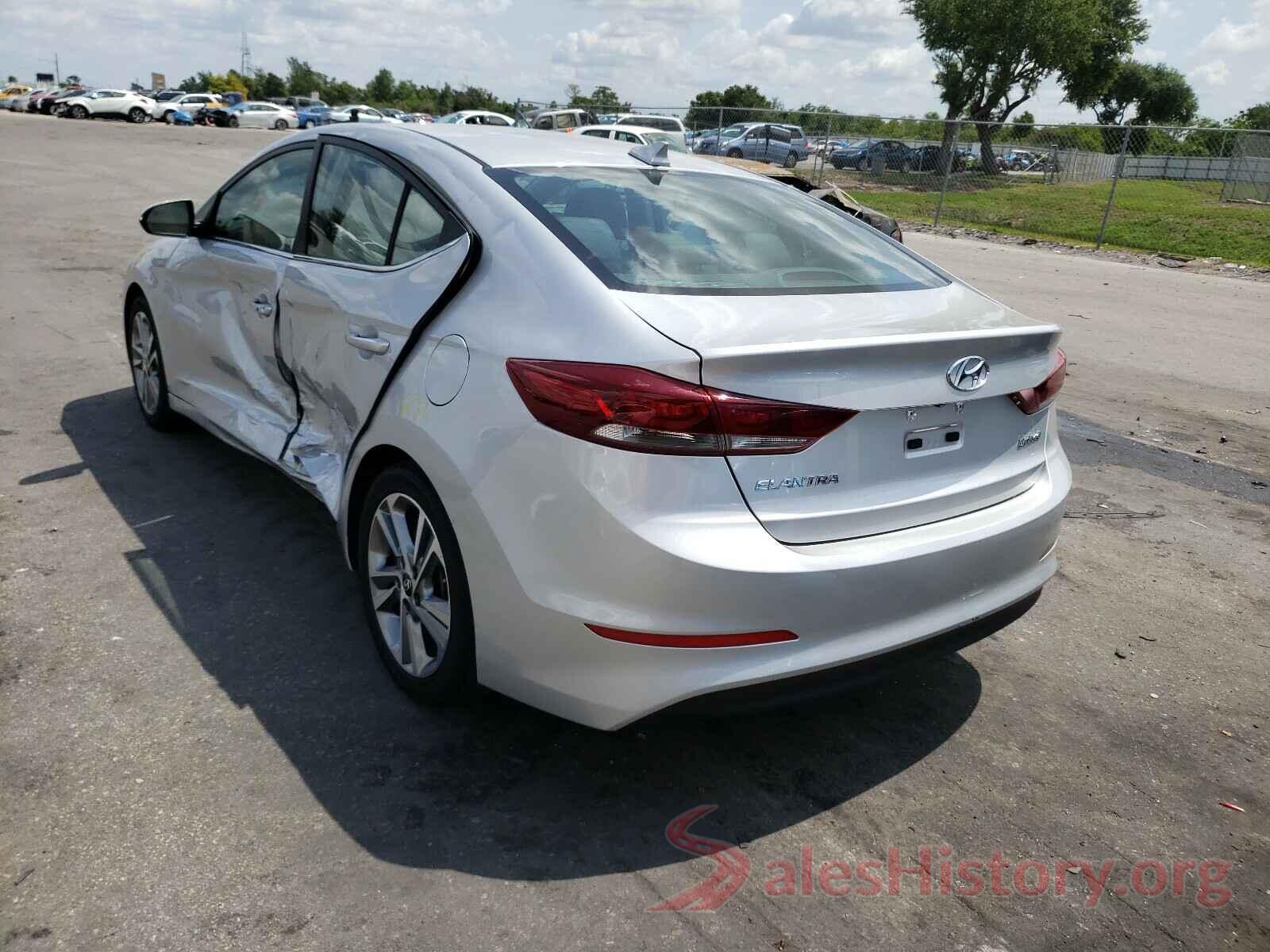 KMHD84LF2JU493414 2018 HYUNDAI ELANTRA