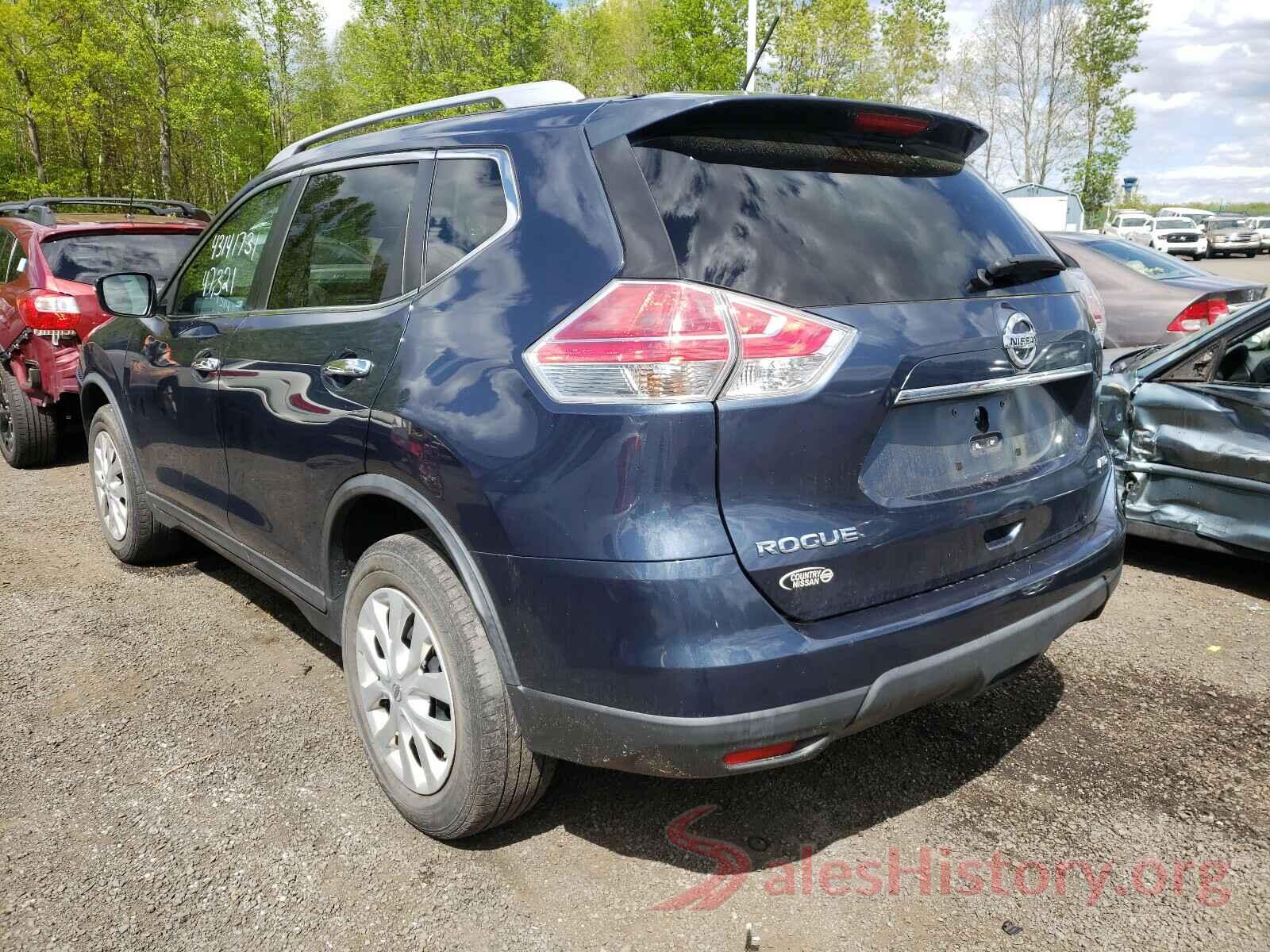 KNMAT2MV2GP658630 2016 NISSAN ROGUE