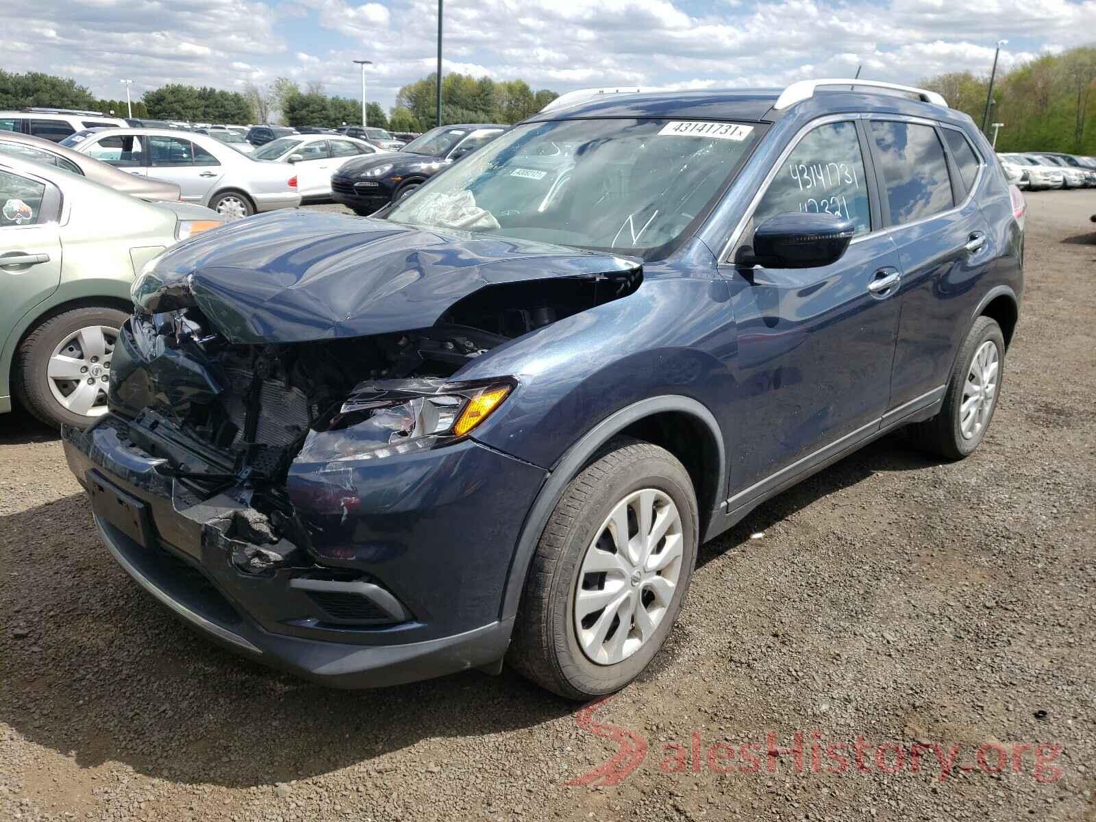 KNMAT2MV2GP658630 2016 NISSAN ROGUE