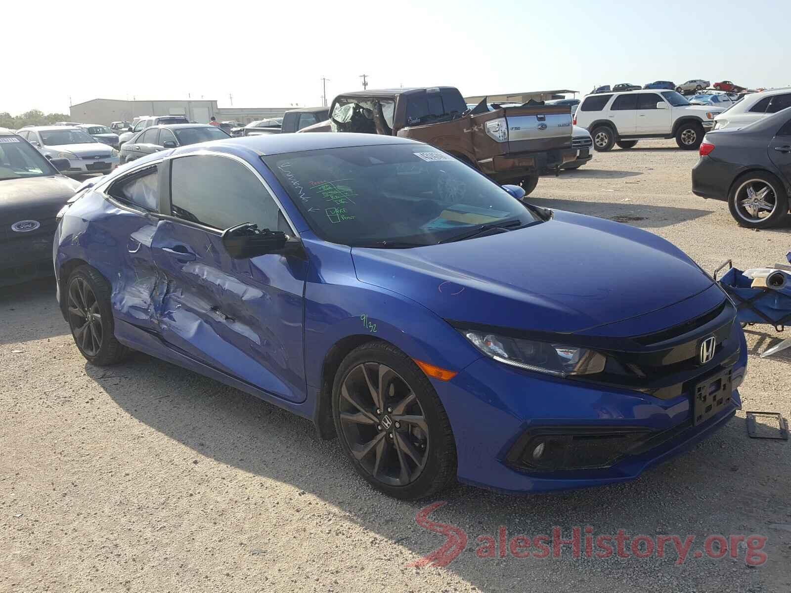 2HGFC4B85KH302296 2019 HONDA CIVIC