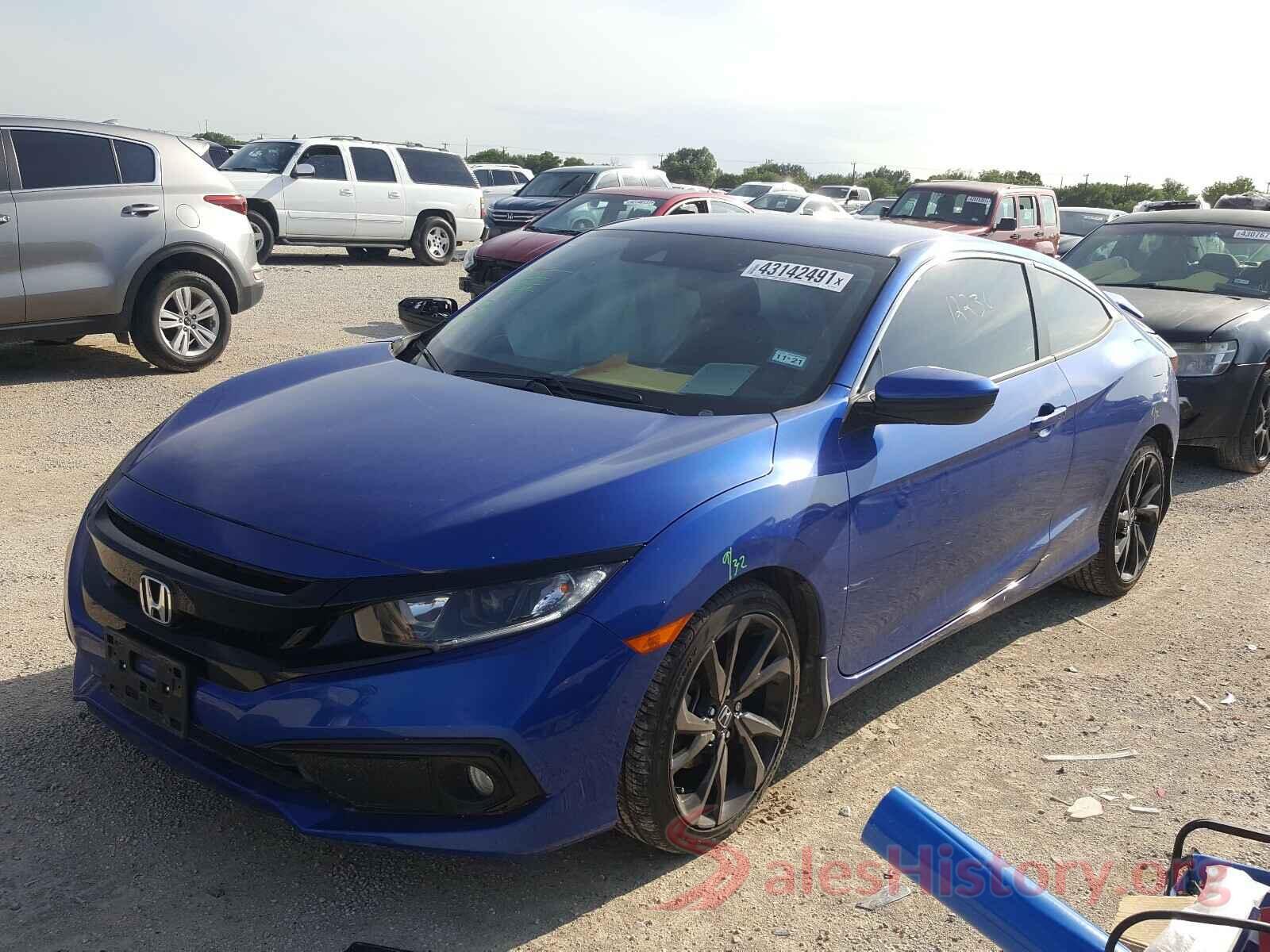 2HGFC4B85KH302296 2019 HONDA CIVIC