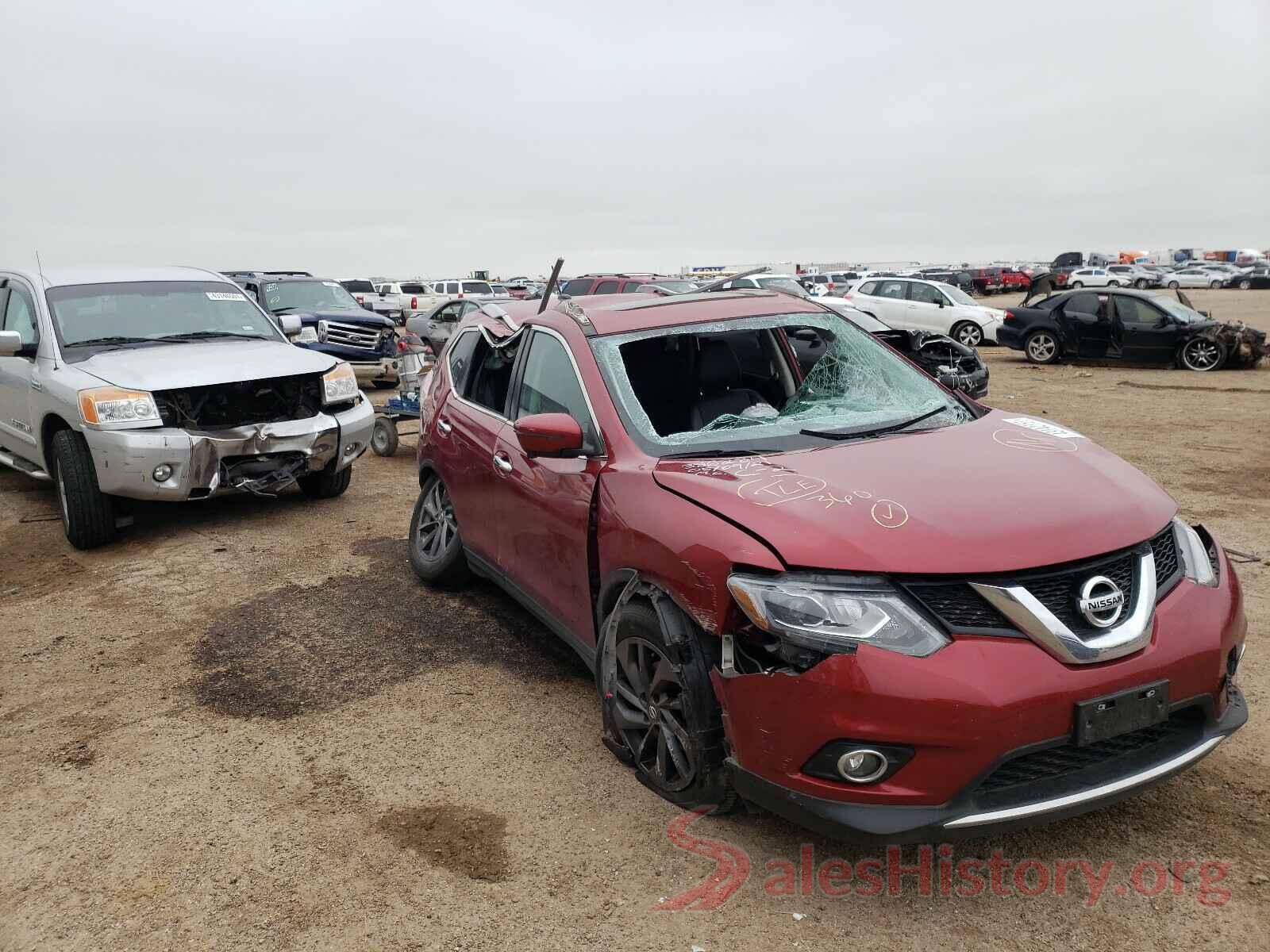 5N1AT2MT6GC888334 2016 NISSAN ROGUE