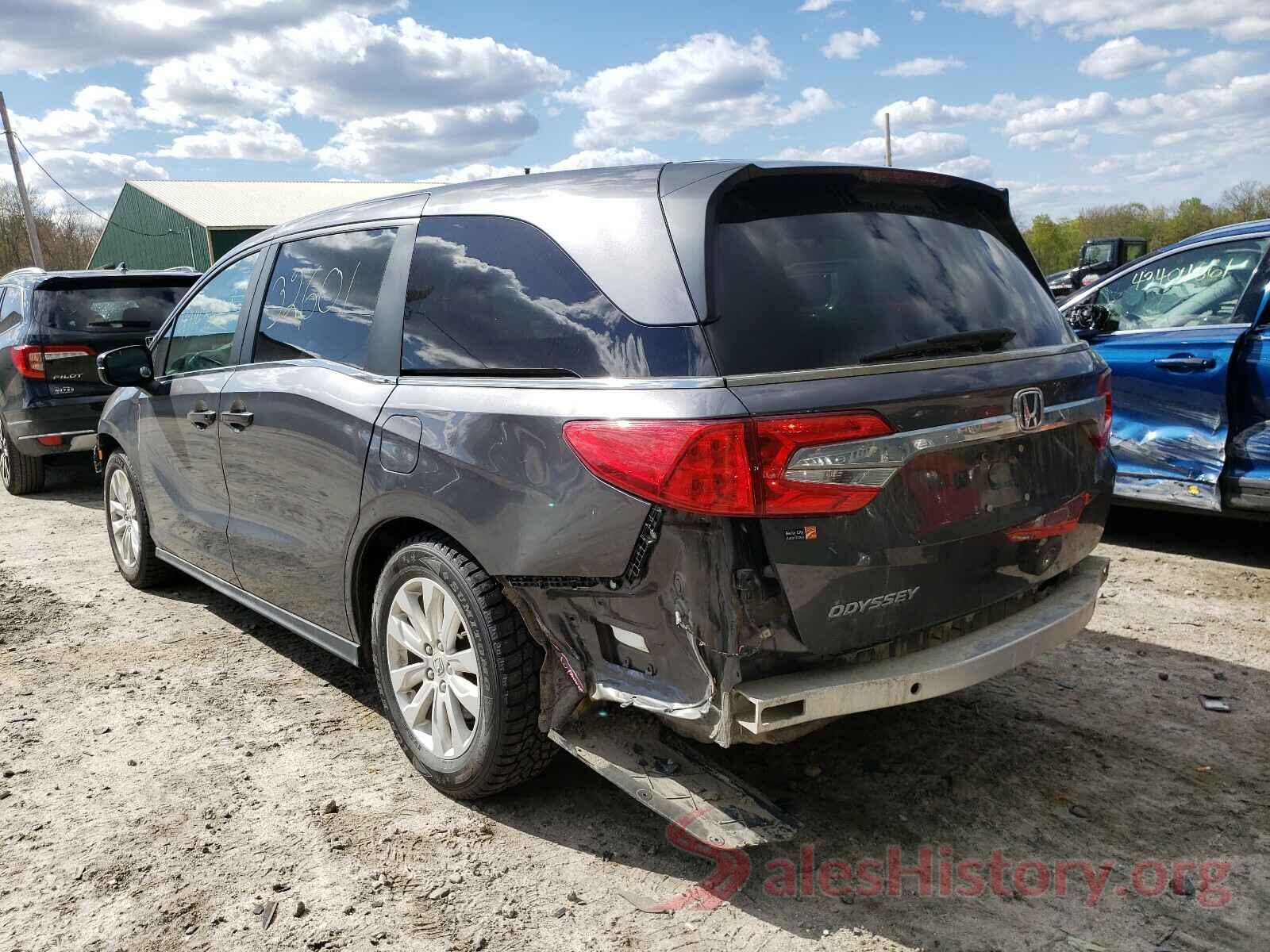 5FNRL6H24JB074337 2018 HONDA ODYSSEY