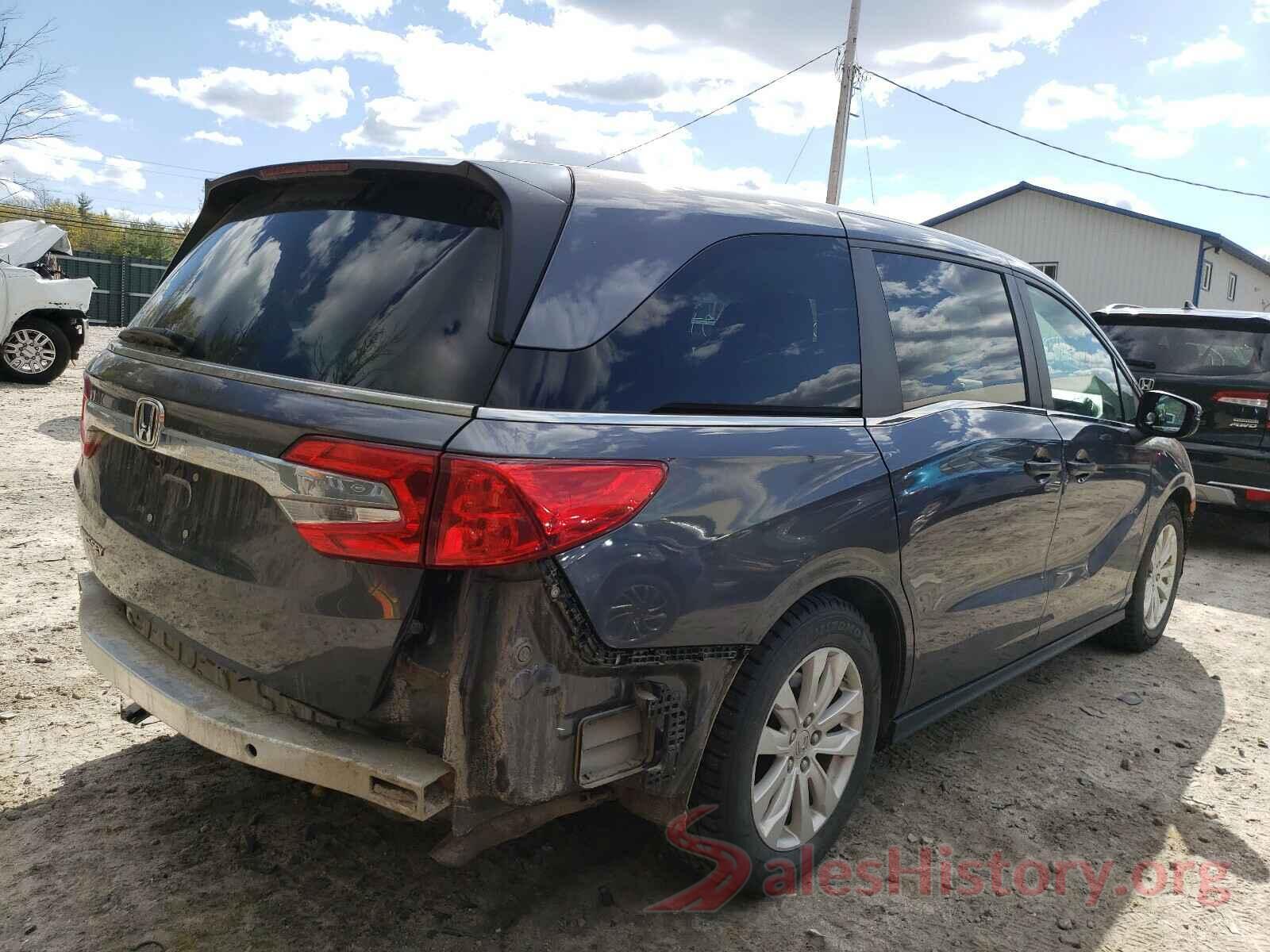 5FNRL6H24JB074337 2018 HONDA ODYSSEY