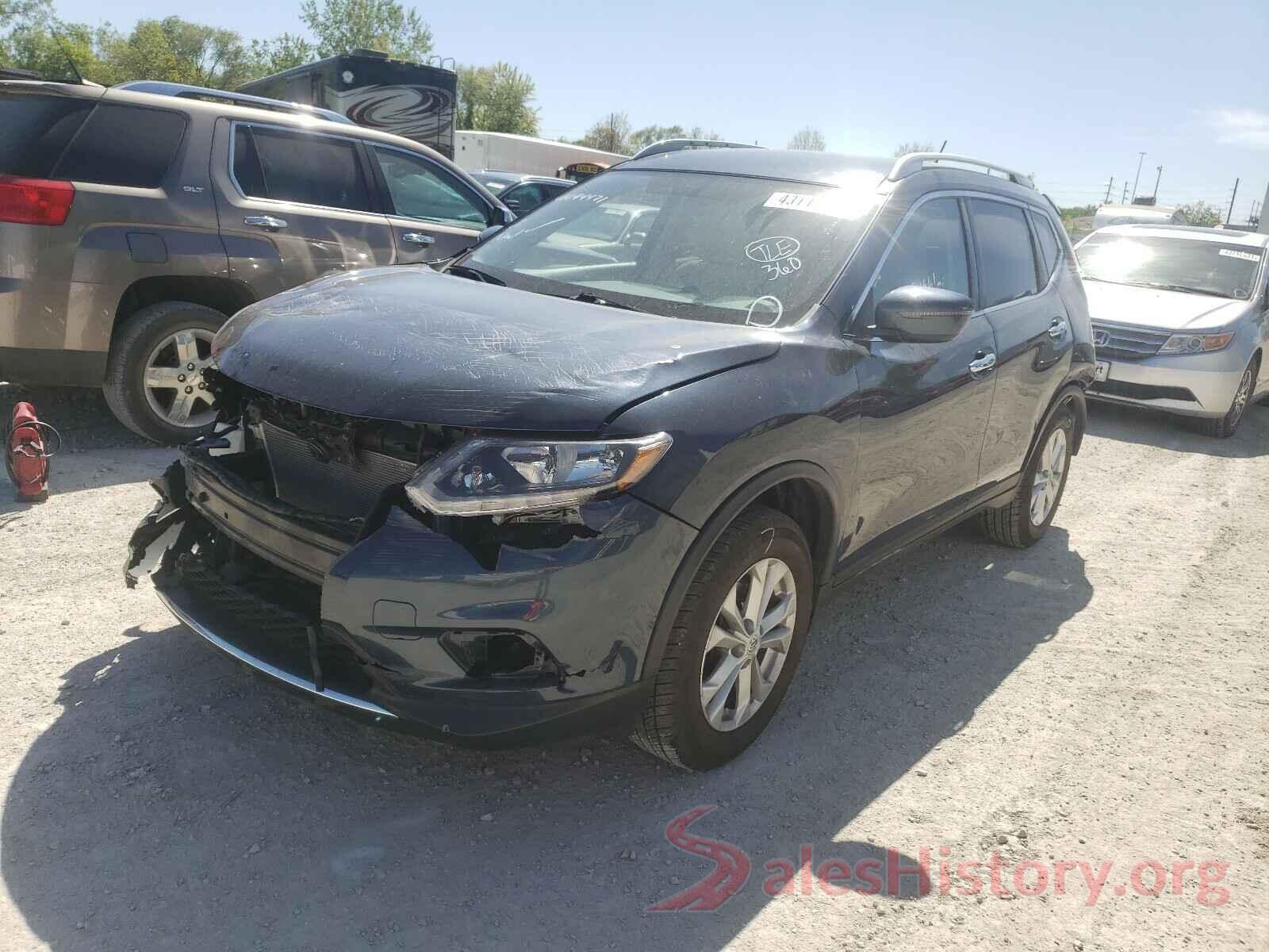 KNMAT2MV4GP686851 2016 NISSAN ROGUE