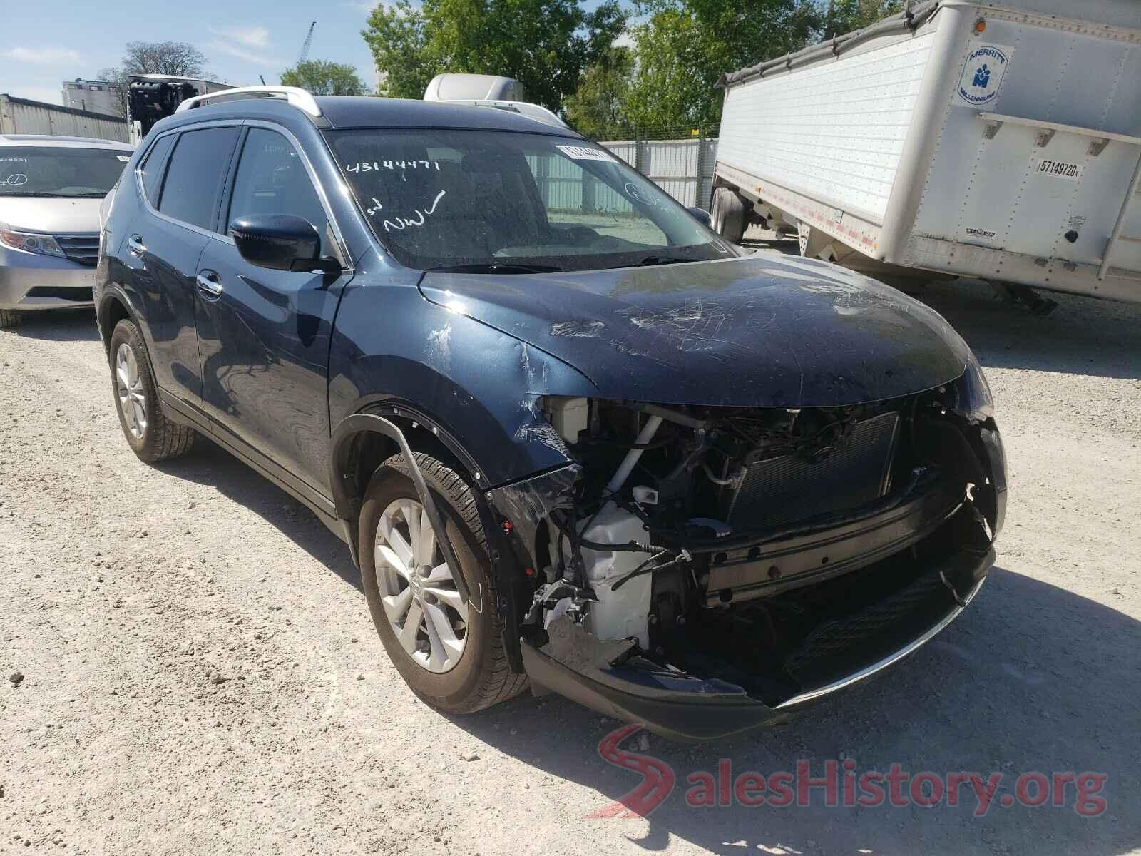 KNMAT2MV4GP686851 2016 NISSAN ROGUE