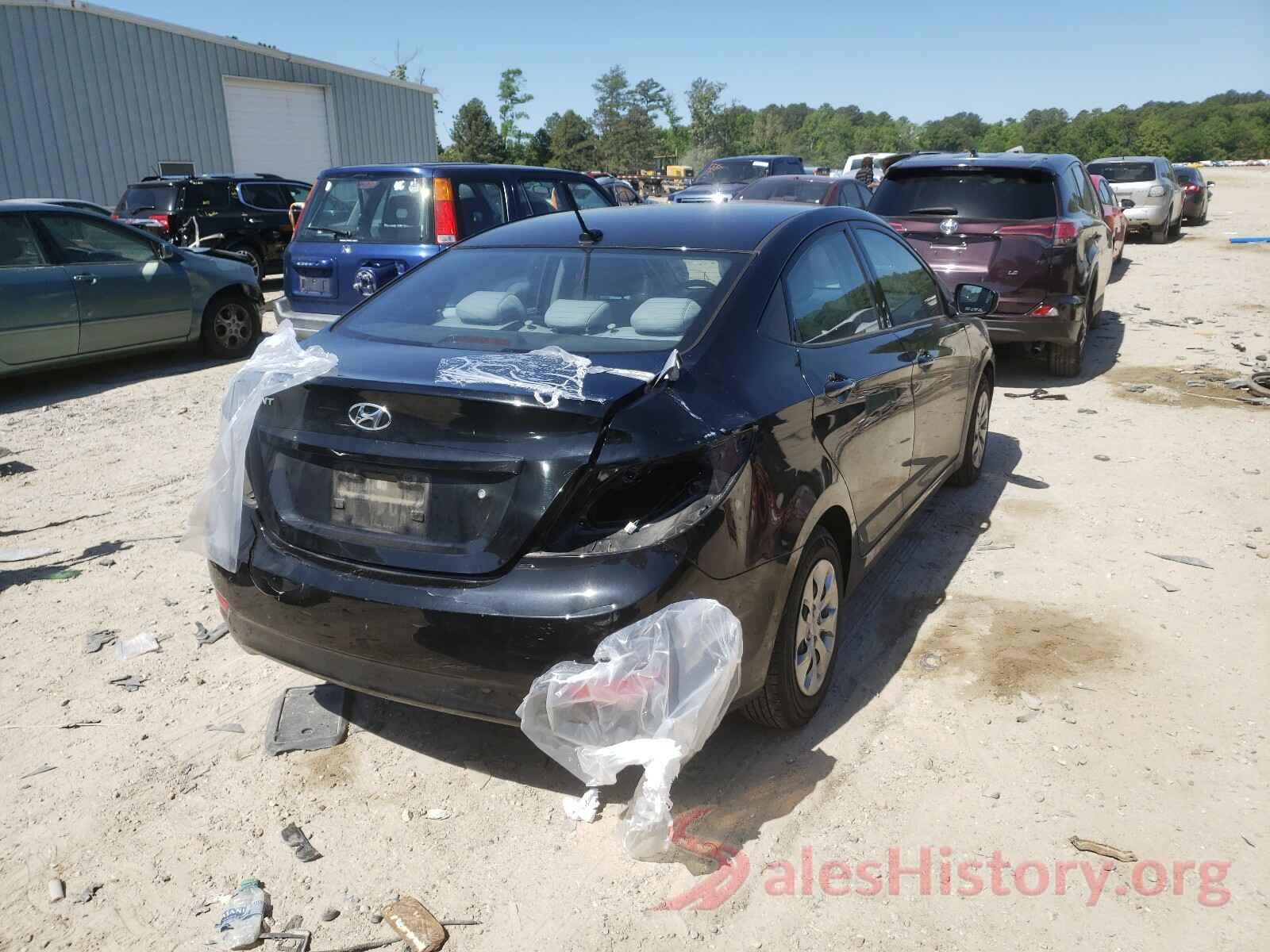 KMHCT4AE4HU375279 2017 HYUNDAI ACCENT