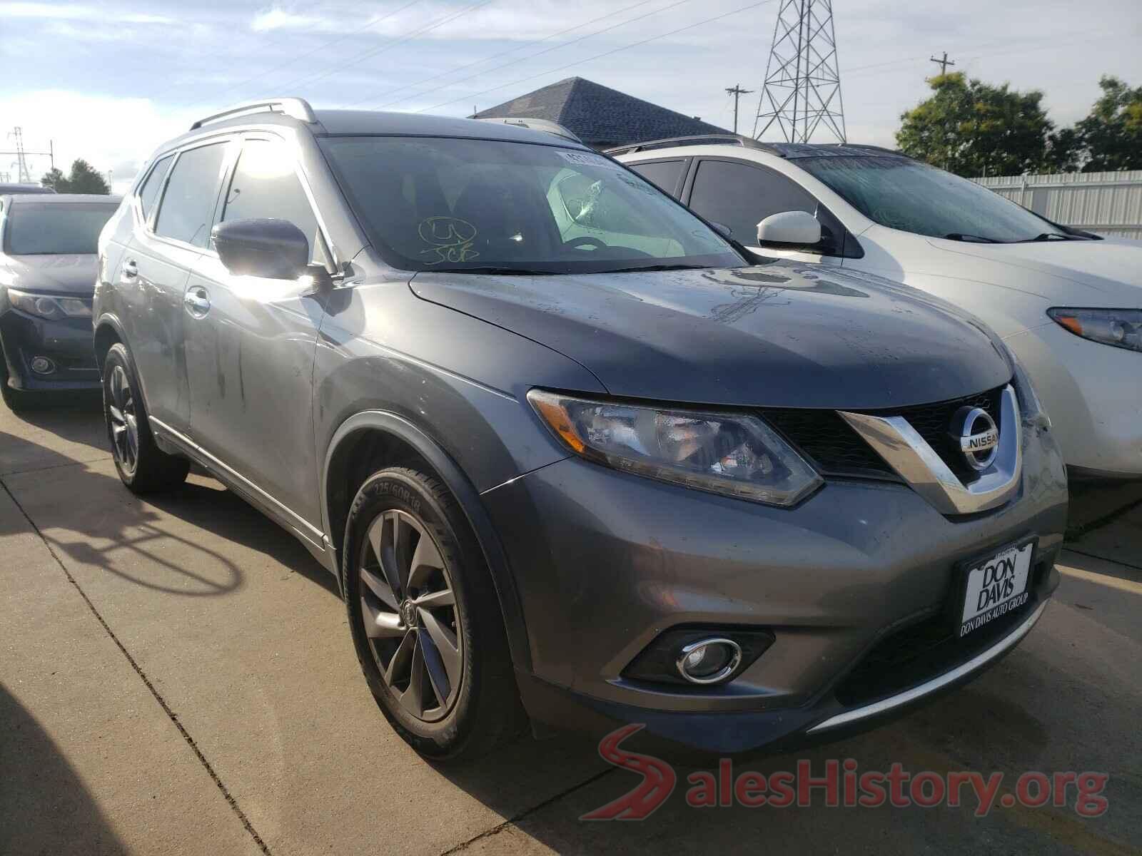 5N1AT2MTXGC782095 2016 NISSAN ROGUE