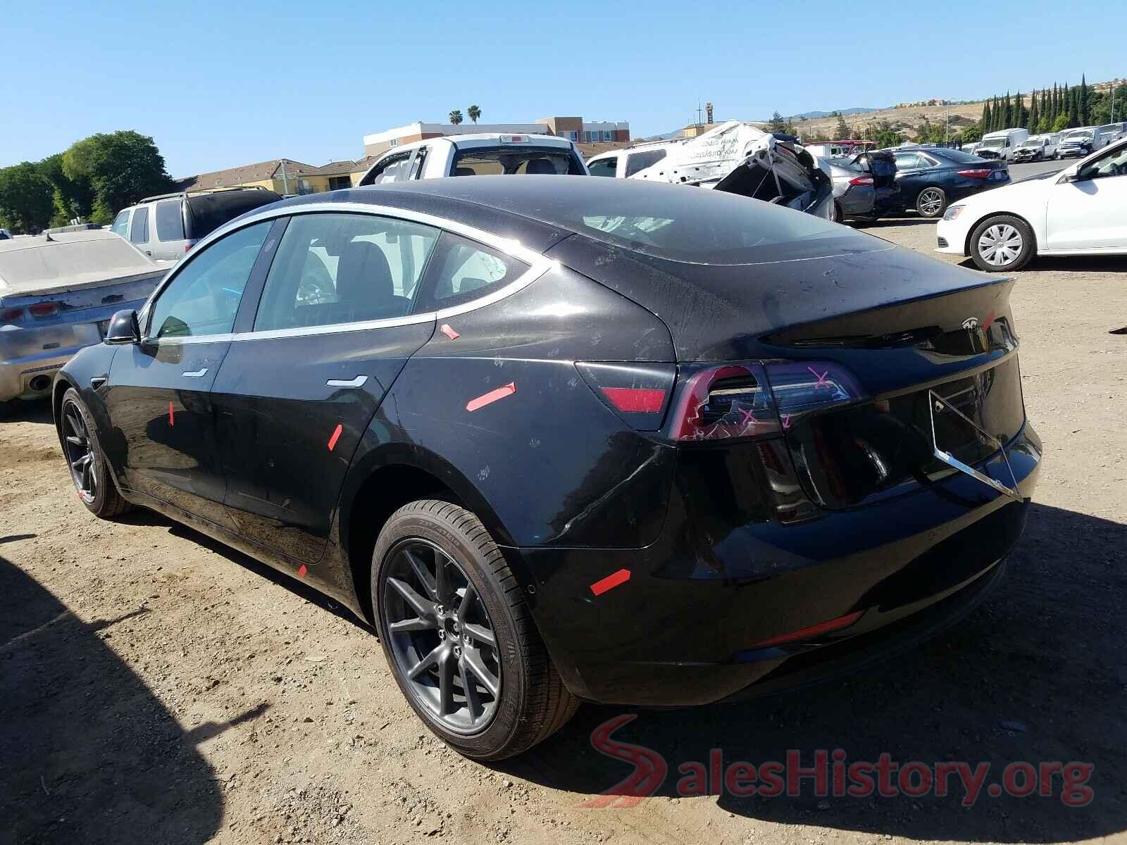 5YJ3E1EAXKF485757 2019 TESLA MODEL 3