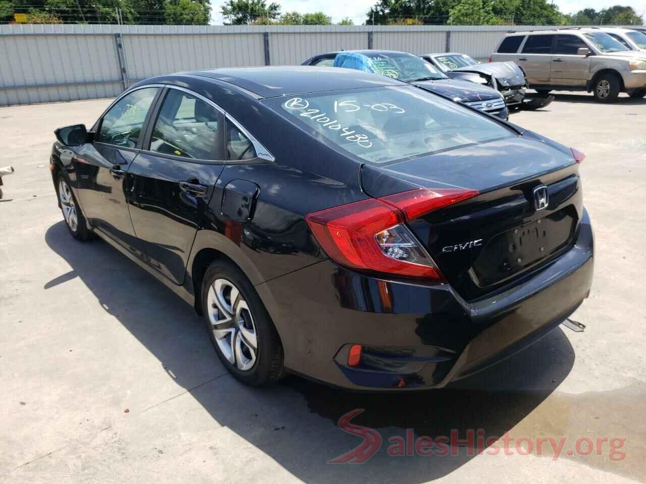 19XFC2F5XGE069988 2016 HONDA CIVIC