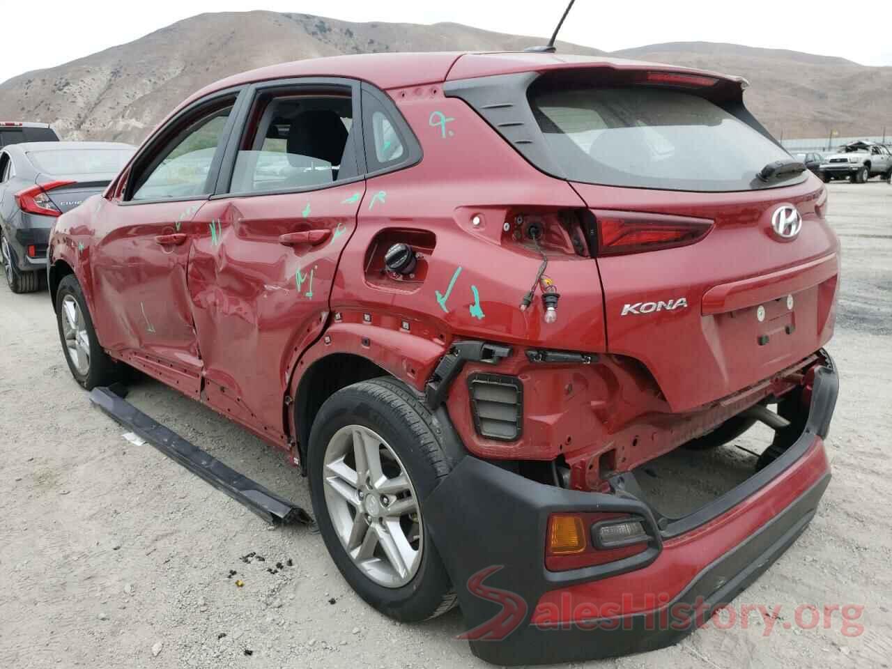 KM8K12AA2KU226461 2019 HYUNDAI KONA