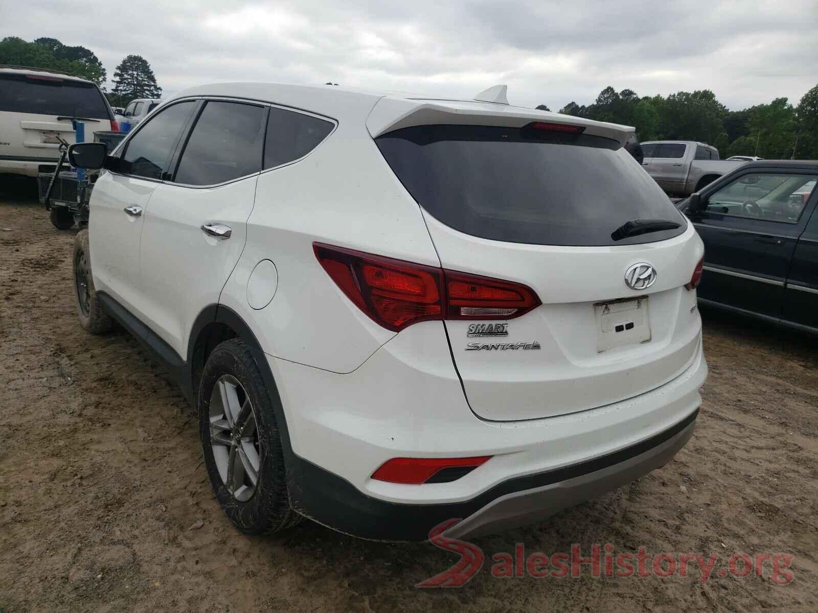 5XYZT3LB5HG395117 2017 HYUNDAI SANTA FE