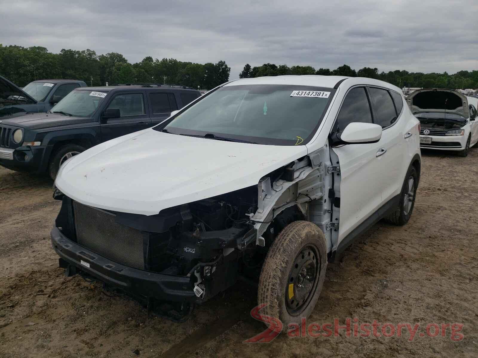 5XYZT3LB5HG395117 2017 HYUNDAI SANTA FE