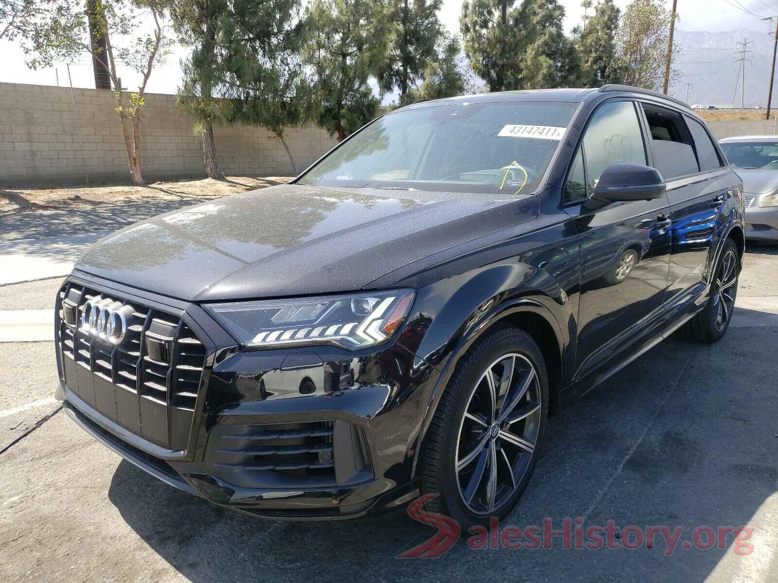 WA1VXAF70LD003984 2020 AUDI Q7