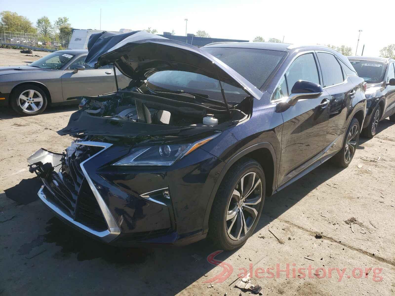 2T2BZMCA0HC126303 2017 LEXUS RX350