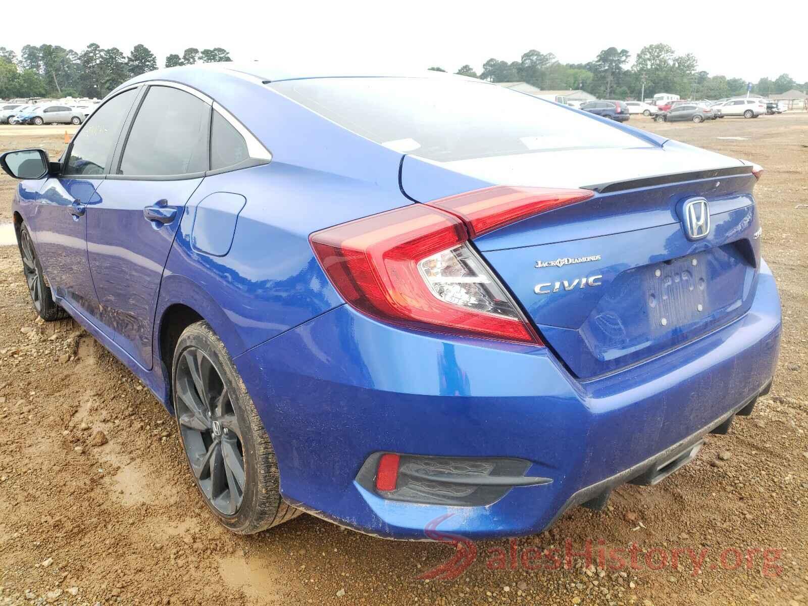 19XFC2F88KE051279 2019 HONDA CIVIC