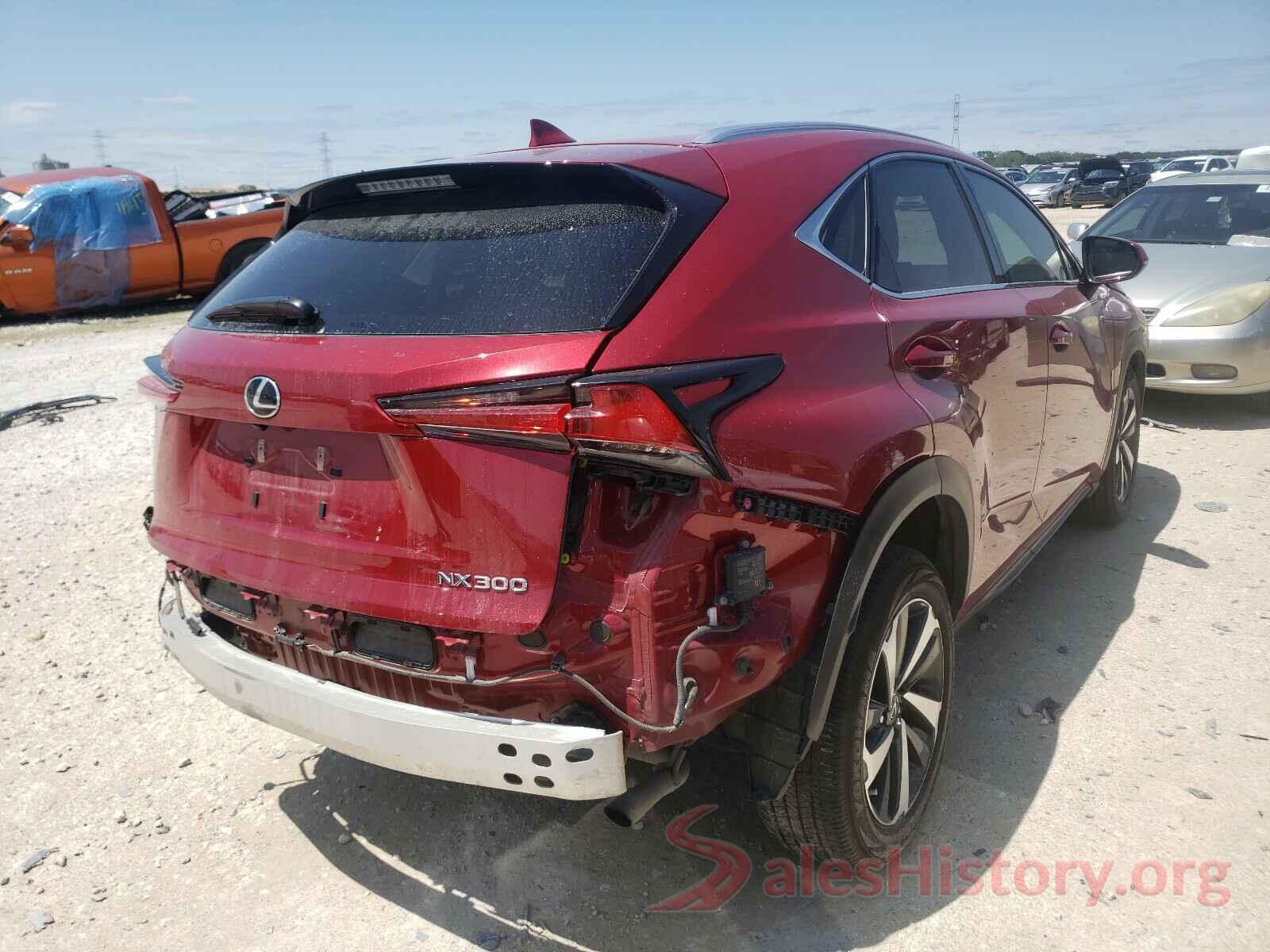 JTJGARBZ8L2167255 2020 LEXUS NX