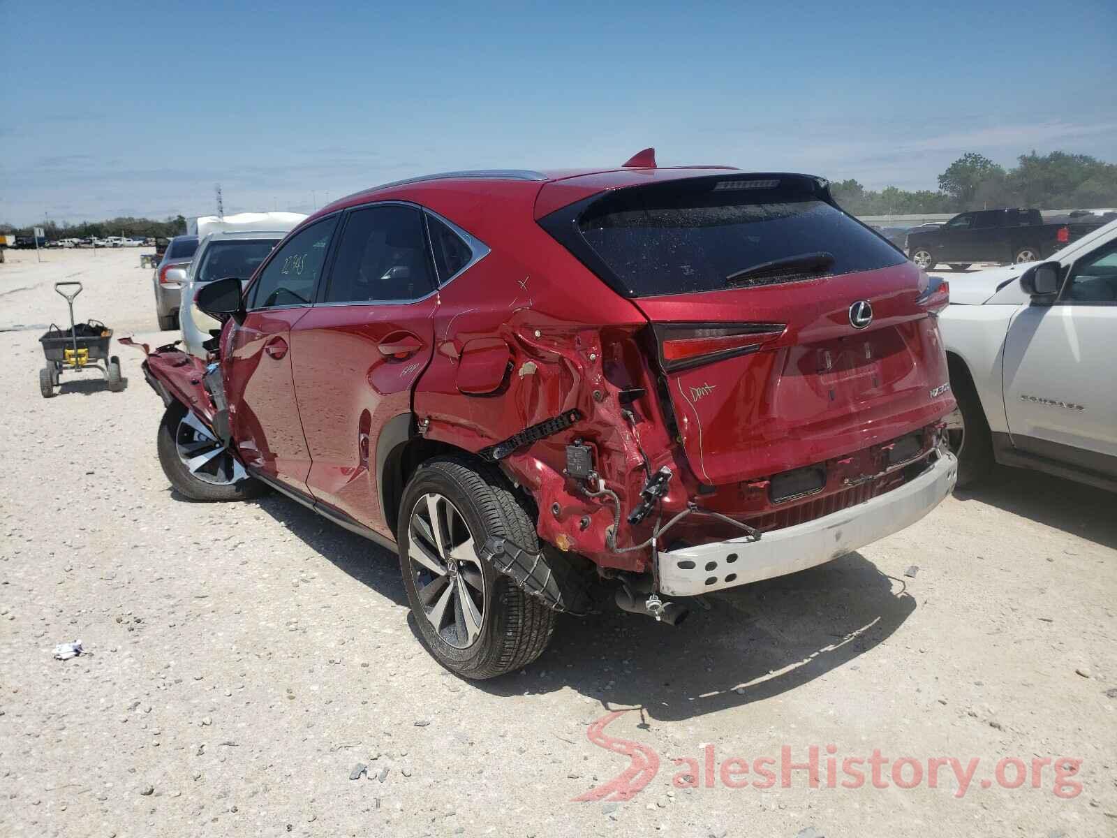 JTJGARBZ8L2167255 2020 LEXUS NX