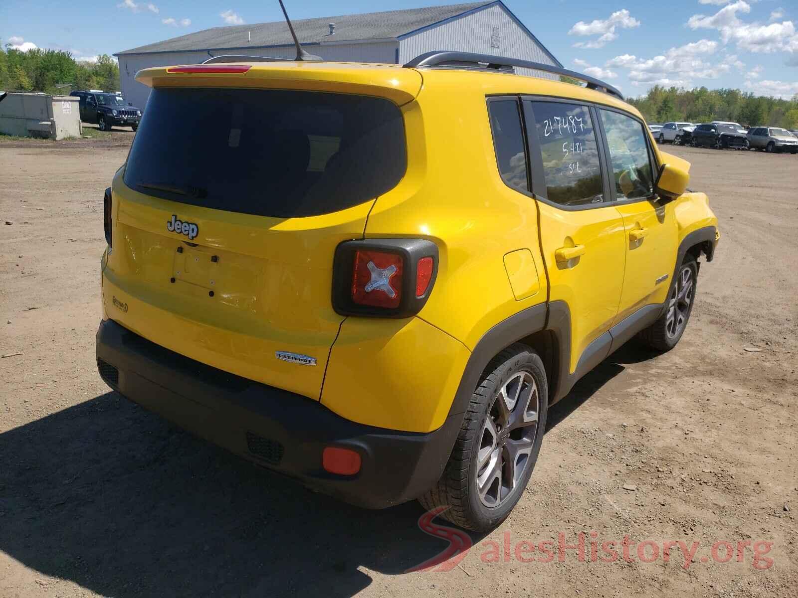 ZACCJABT4GPD82156 2016 JEEP RENEGADE