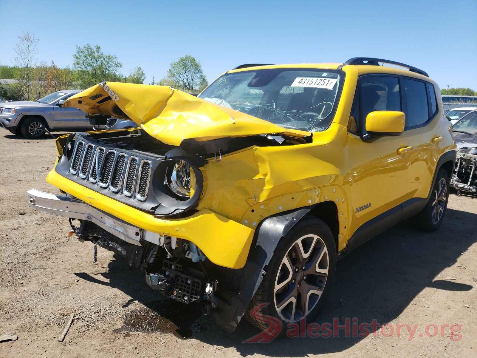 ZACCJABT4GPD82156 2016 JEEP RENEGADE