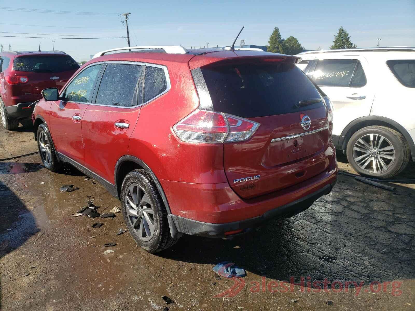 5N1AT2MT2GC762407 2016 NISSAN ROGUE