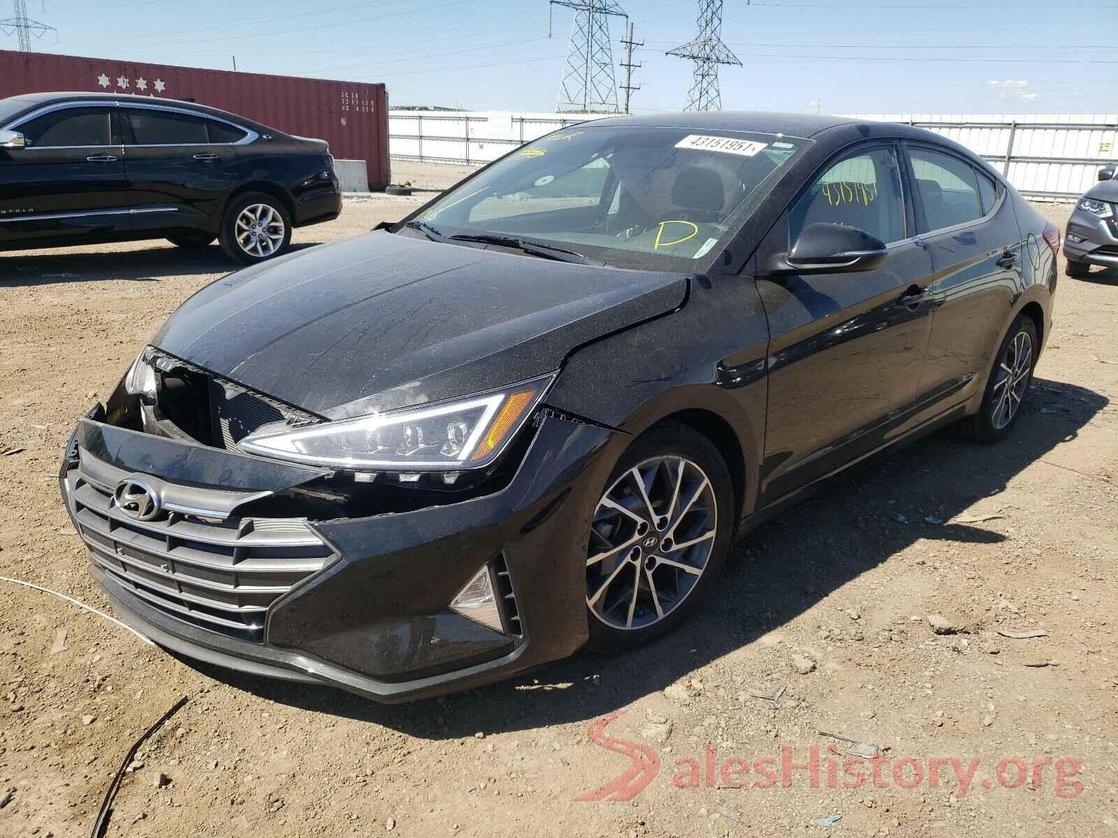 5NPD84LF9LH615736 2020 HYUNDAI ELANTRA